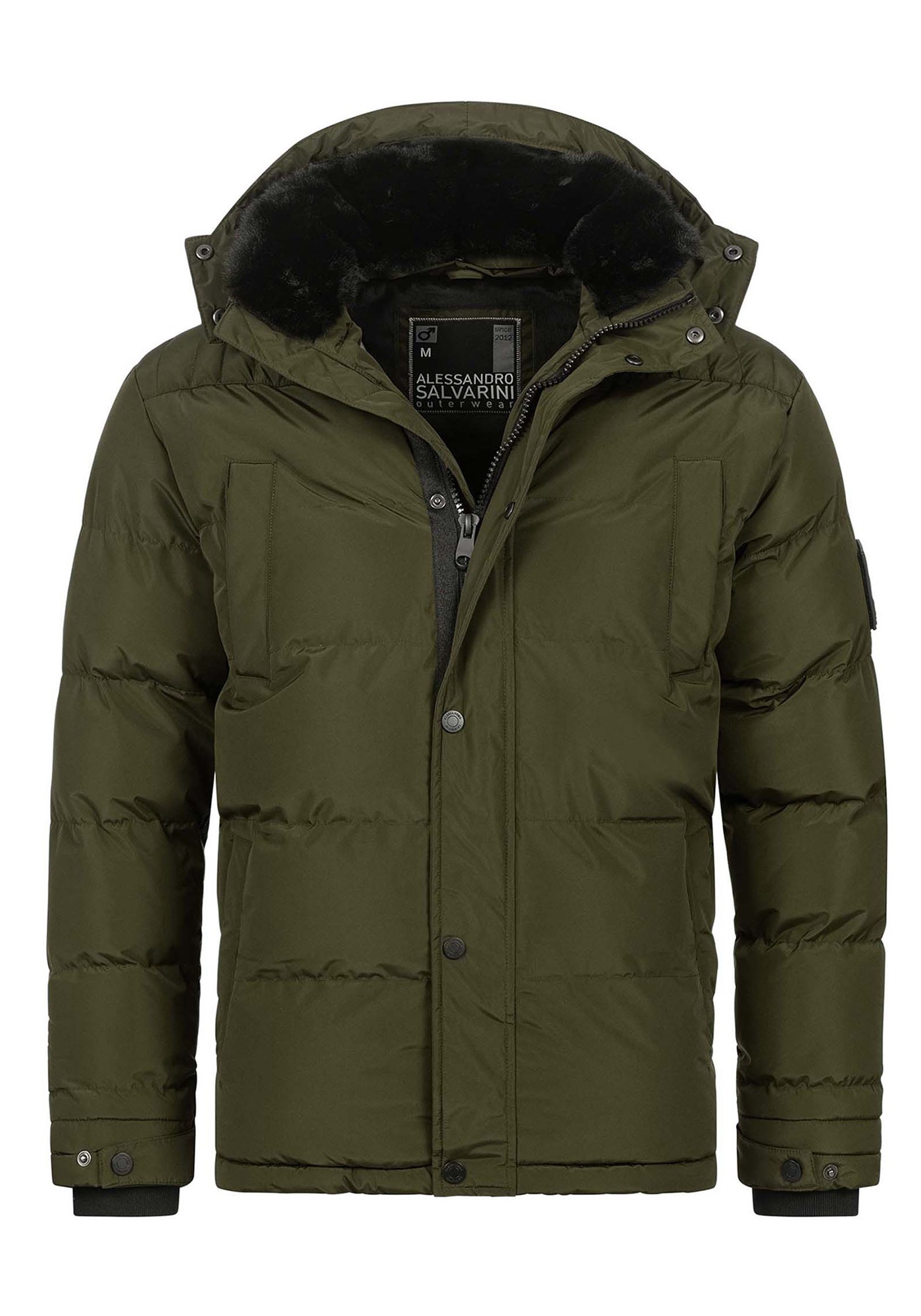Alessandro Salvarini Winterjacke »ASEzkimo« mit warmen Teddyfell