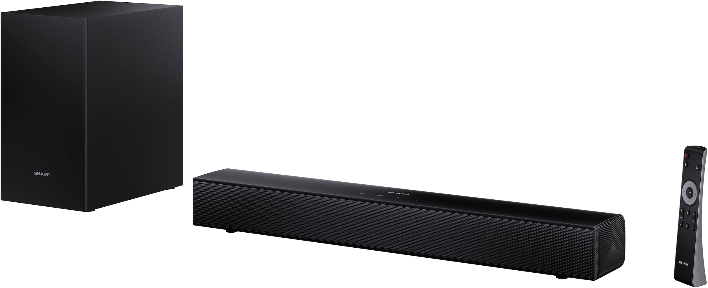 SHARP Soundbar "HT-SBW121", B:55cm H:6,5cm T:9,1cmschwarz, Lautsprecher