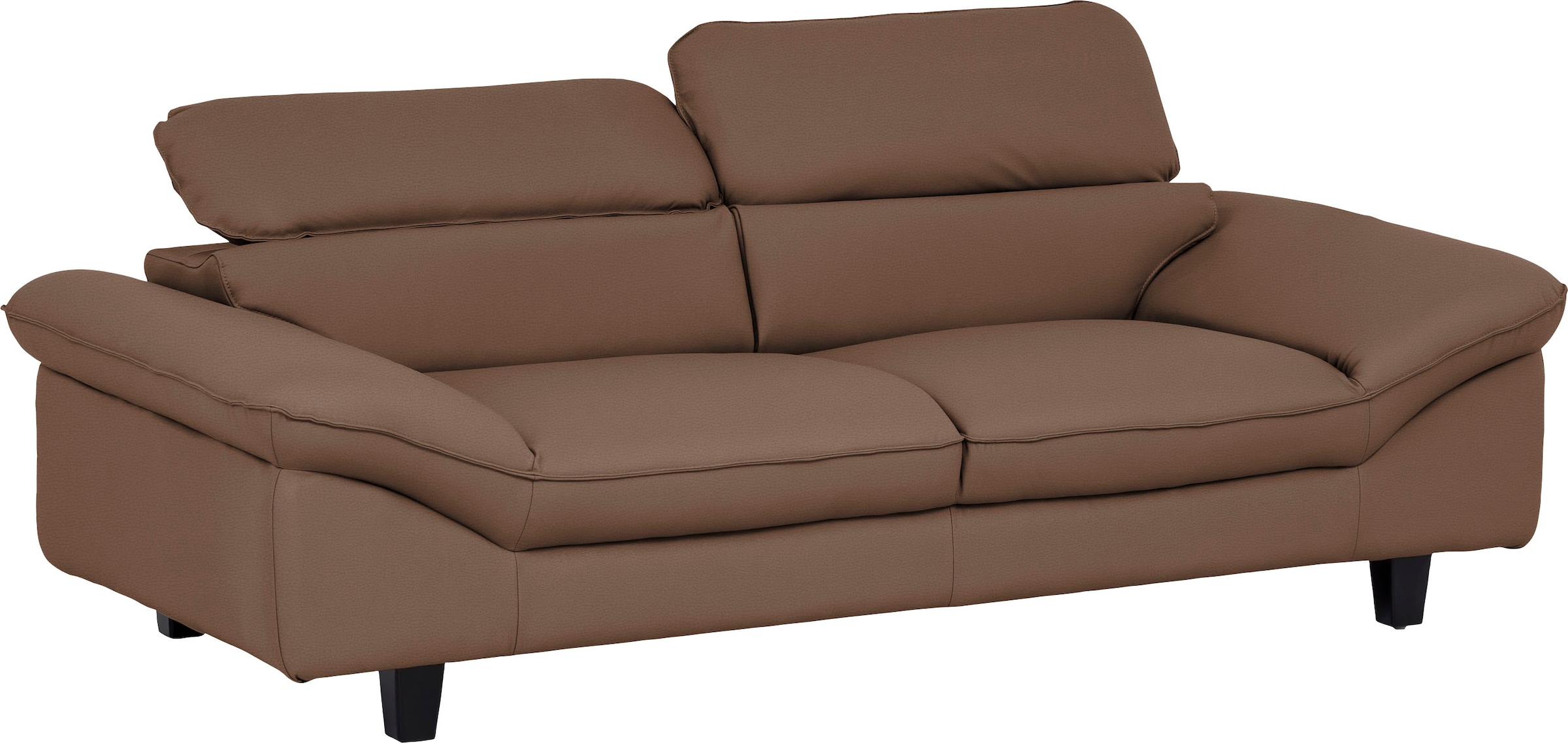 Home affaire 3-Sitzer »Pilot«, Big-Sofa mit Kopfteilverstellung