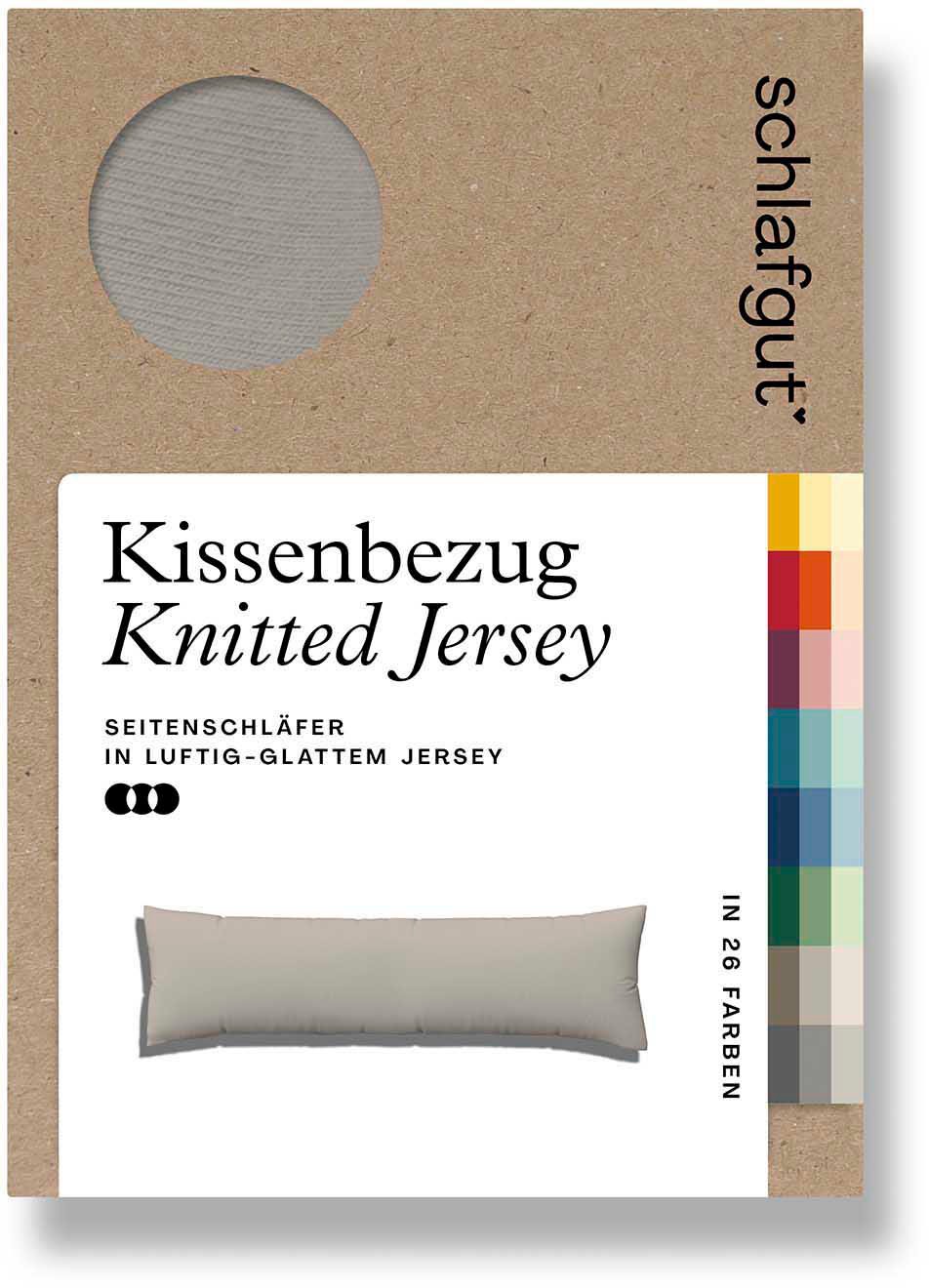 Schlafgut Seitenschläferkissenbezug "Pure Seitenschläferkissen" aus Bio-Bau günstig online kaufen