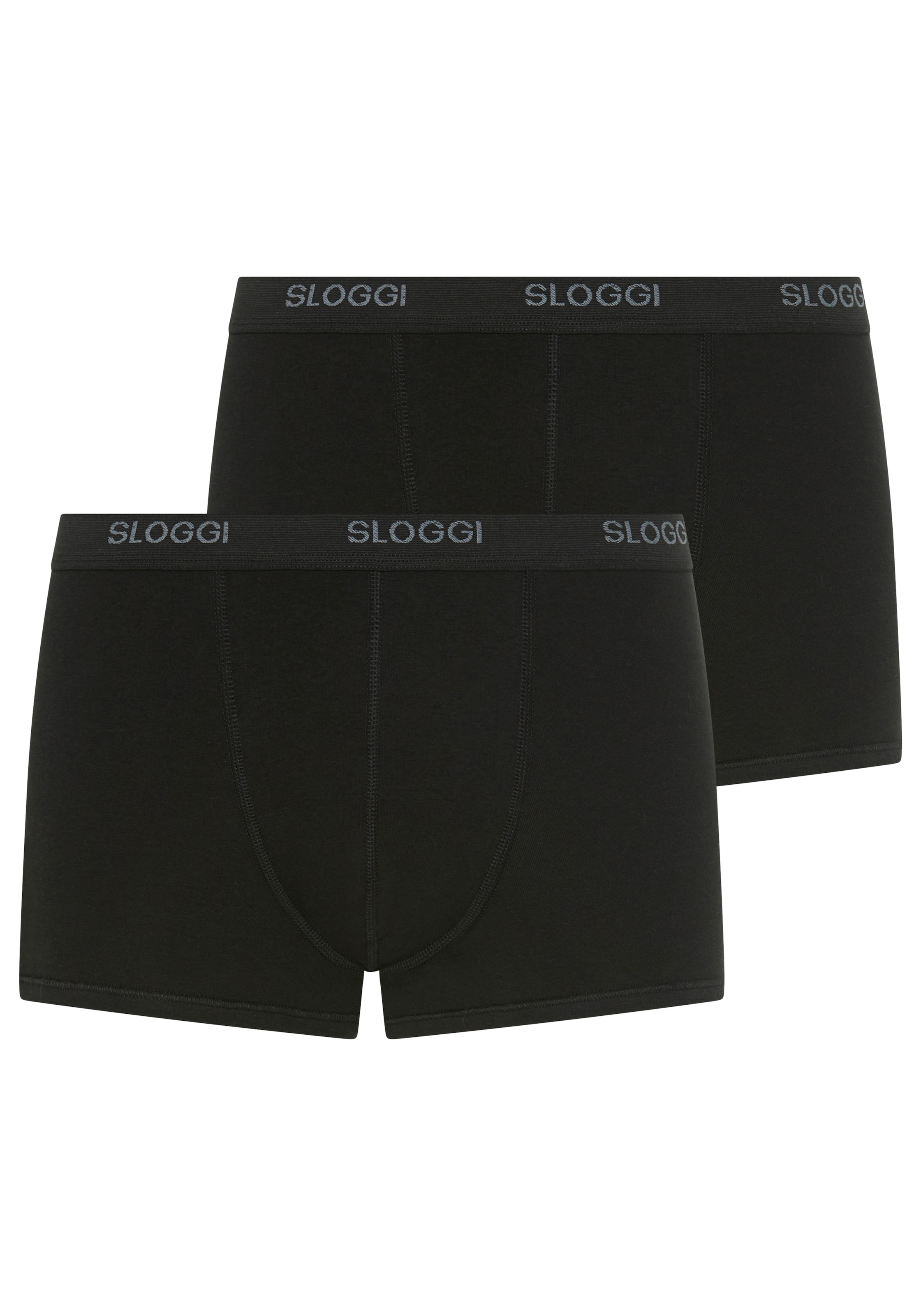 sloggi Boxershorts "Men Basic", (2er Pack), Single Jersey, Baumwollmischung günstig online kaufen