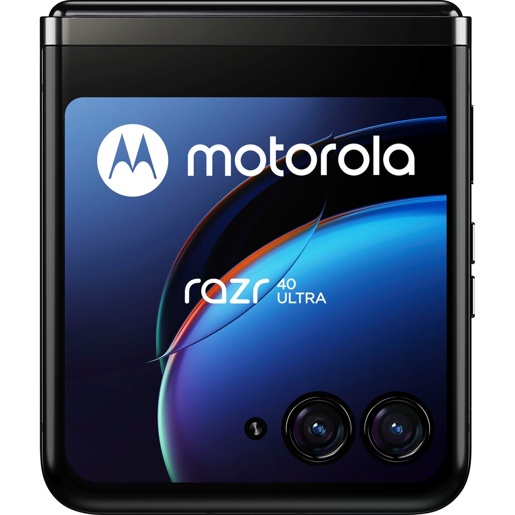 Motorola Smartphone »Motorola razr40 ultra«, Infinite Black, 17,52 cm/6,9 Zoll, 256 GB Speicherplatz, 12 MP Kamera