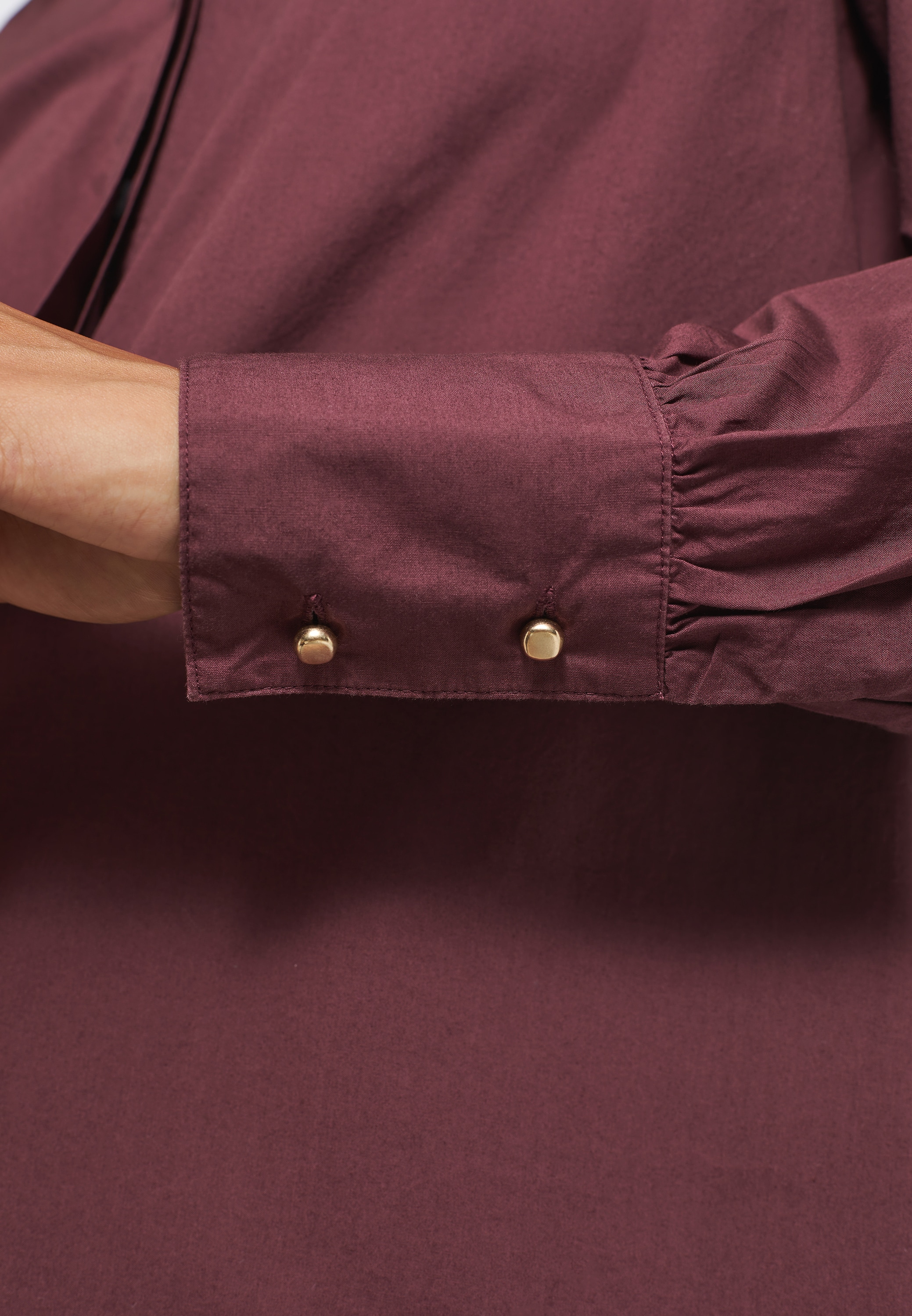 MUSTANG Langarmbluse »Style Elisa CO blouse«