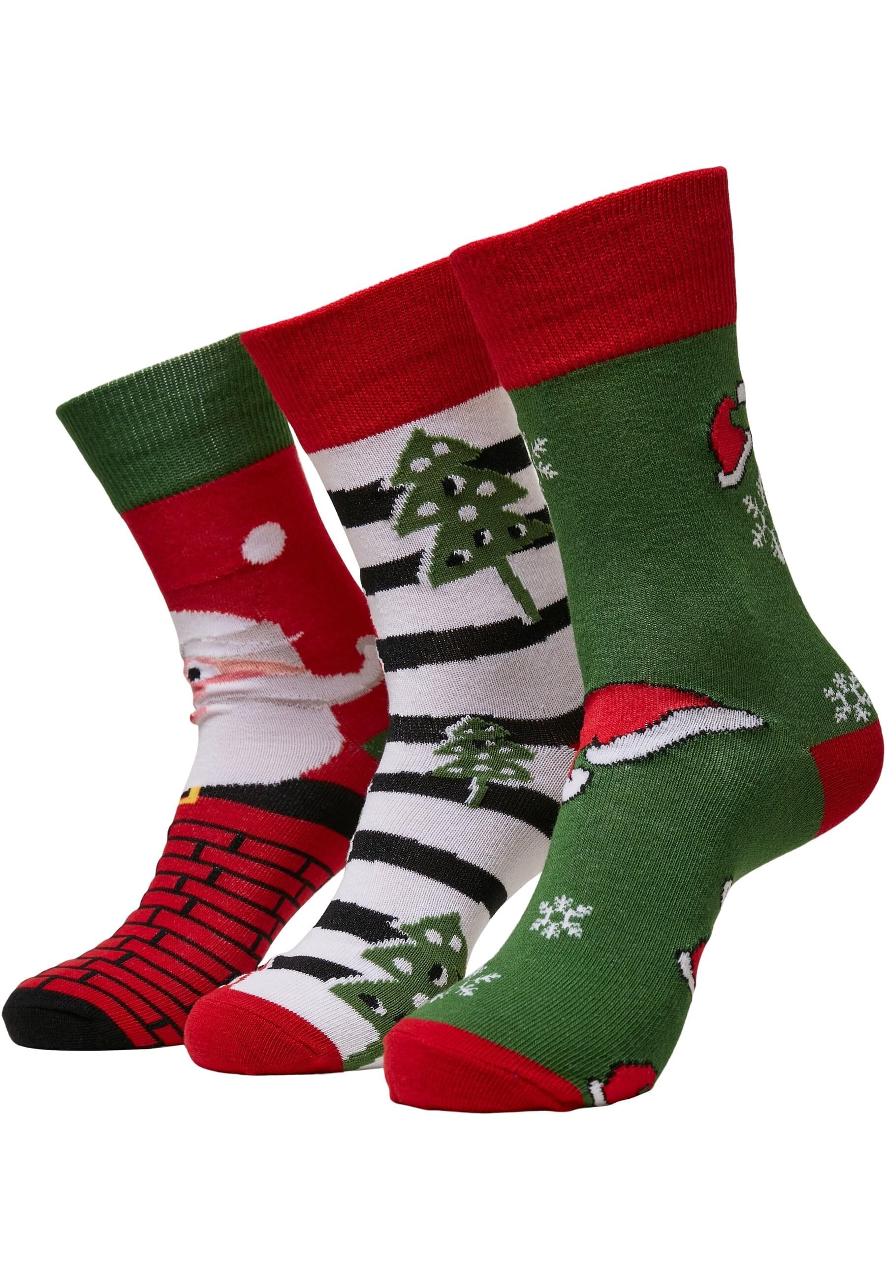 URBAN CLASSICS Basicsocken "Urban Classics Unisex Stripe Santa Christmas So günstig online kaufen