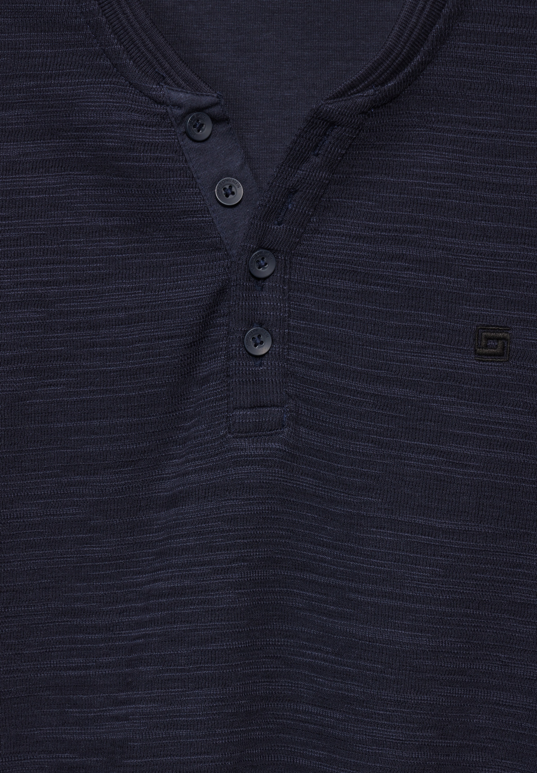 STREET ONE MEN Langarmshirt, im soften Baumwoll-Mix
