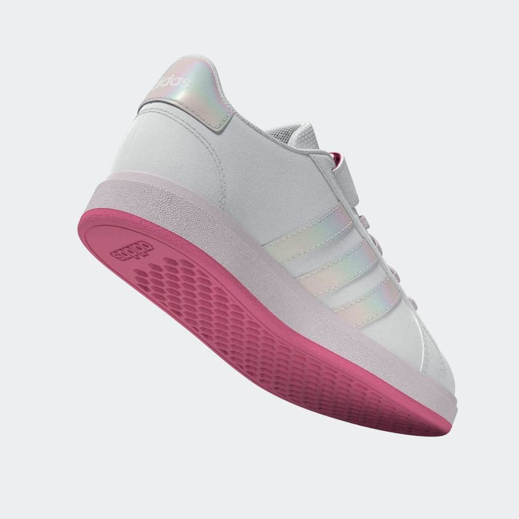 adidas Sportswear Klettschuh »GRAND COURT 2.0 KIDS«, Design auf den Spuren des adidas Superstar