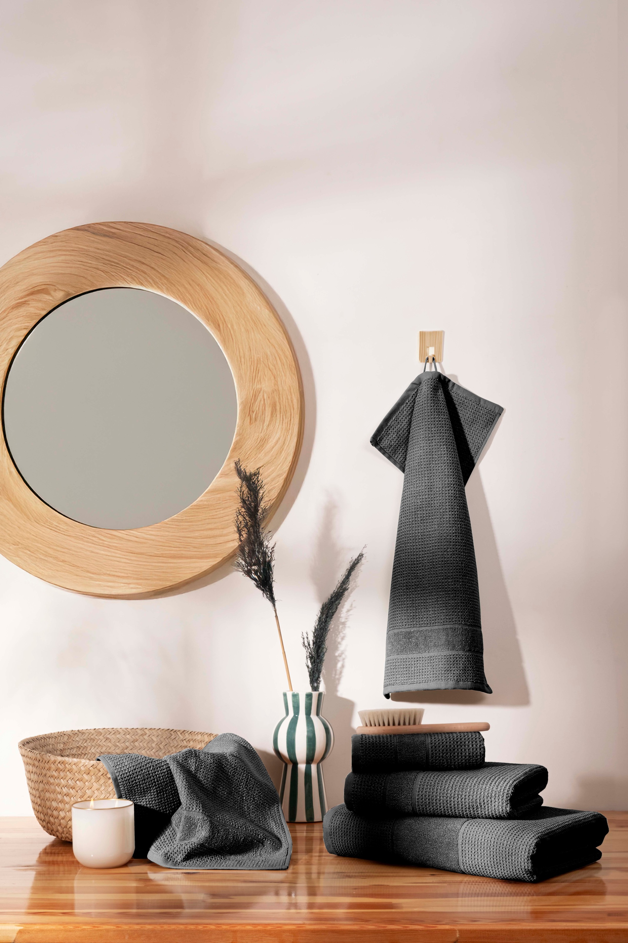 OTTO home Handtuch Set "Kimi, Duschtuch, Handtücher und Gästetücher" Set 5 günstig online kaufen