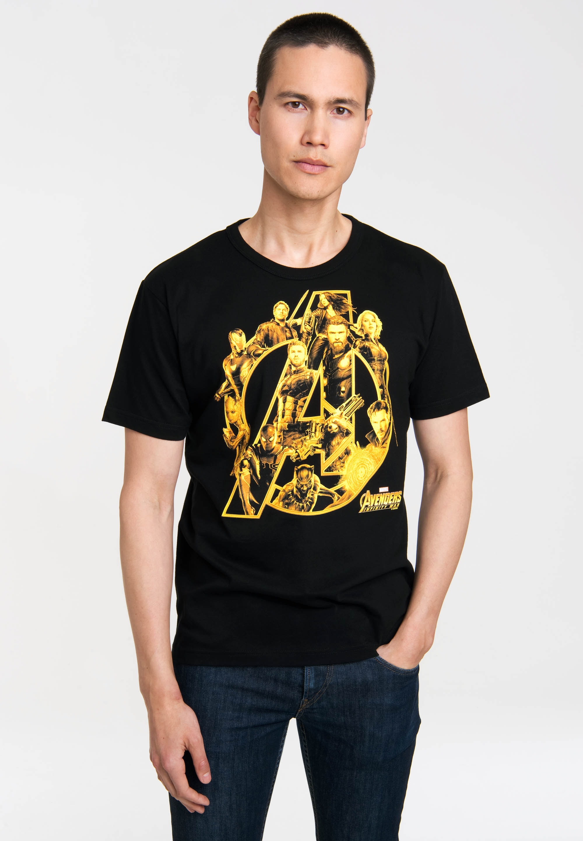 T-Shirt »Avengers Infinity War«, mit Front-Print