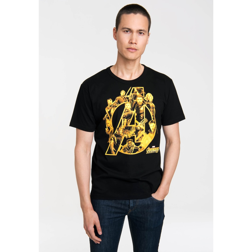 LOGOSHIRT T-Shirt »Avengers Infinity War«