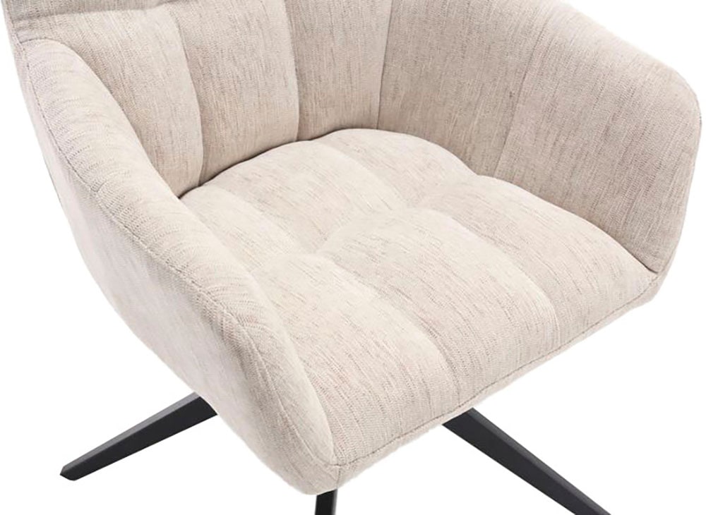 Home affaire Drehstuhl "Nizza", (Set), 2 St., Boucle, Hochwertiger Stoff un günstig online kaufen