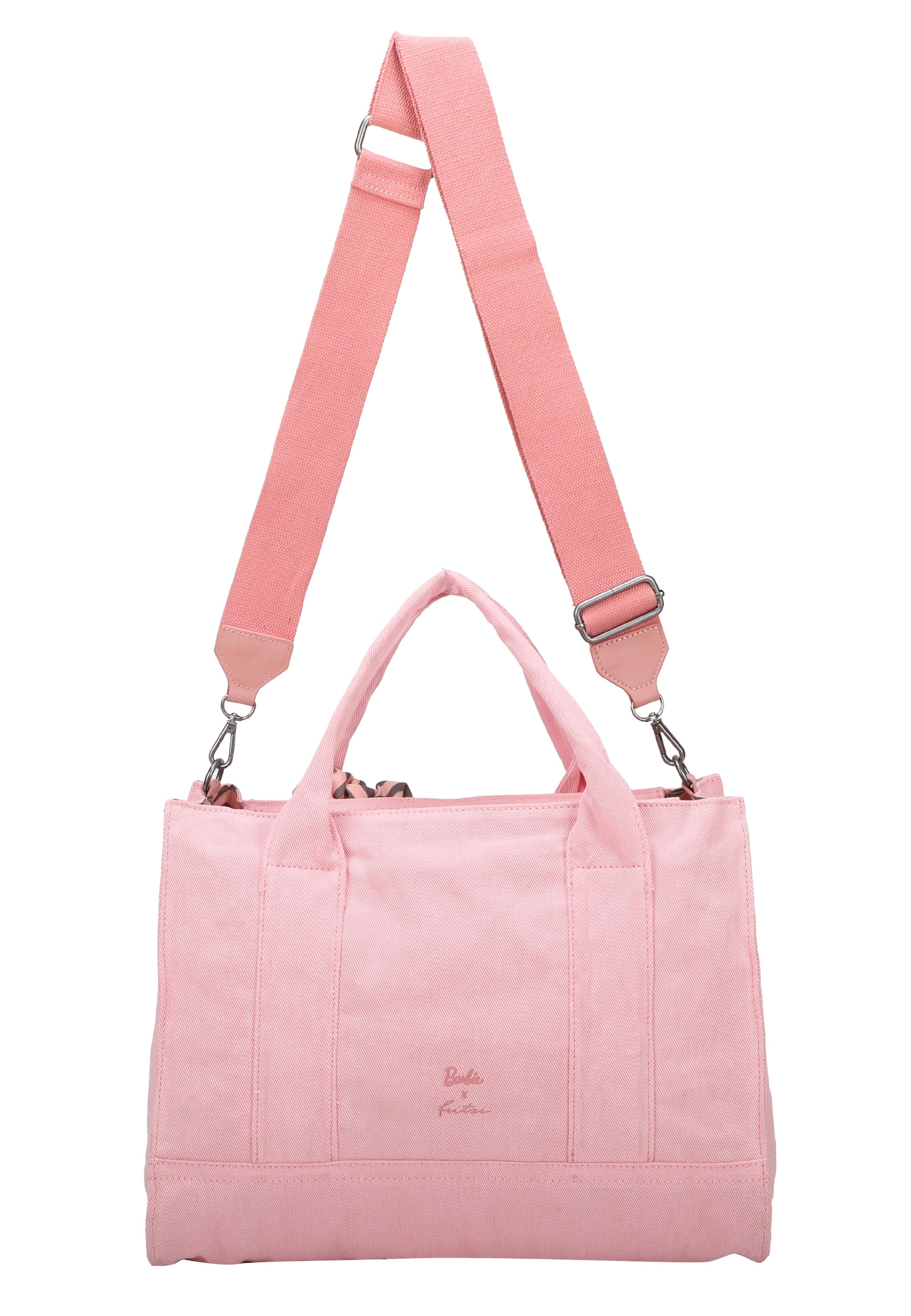Fritzi aus Preußen Henkeltasche »Tote Bag Malibu Denim Limited Barbie«, mit abnehmbarem Haarband
