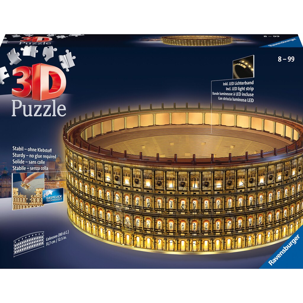 Ravensburger 3D-Puzzle »Kolosseum bei Nacht«