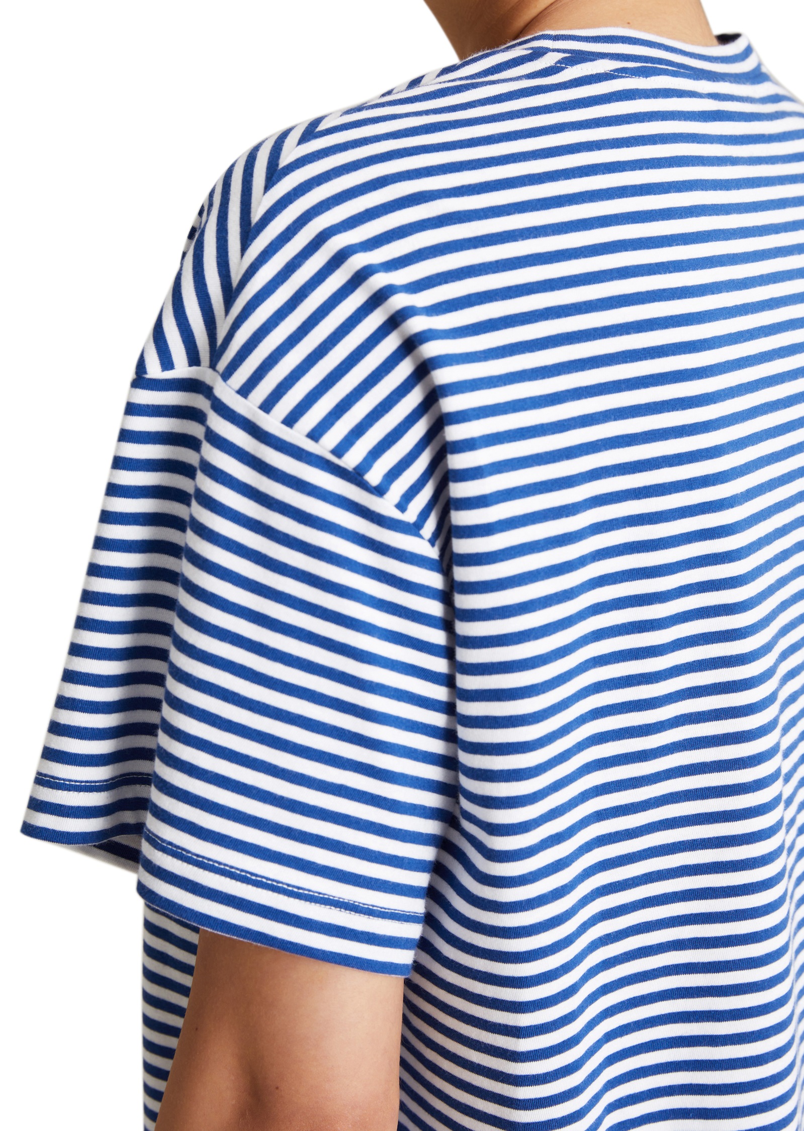 Thumbnail - Marc OPolo DENIM T-Shirt geringelt, Rundhals, relaxed fit