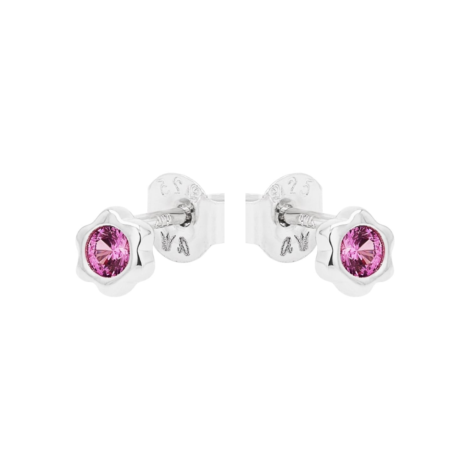 Prinzessin Lillifee Paar Ohrstecker »Blume, 2038730, 2038733, 2038736«, mit Zirkonia (synth.)