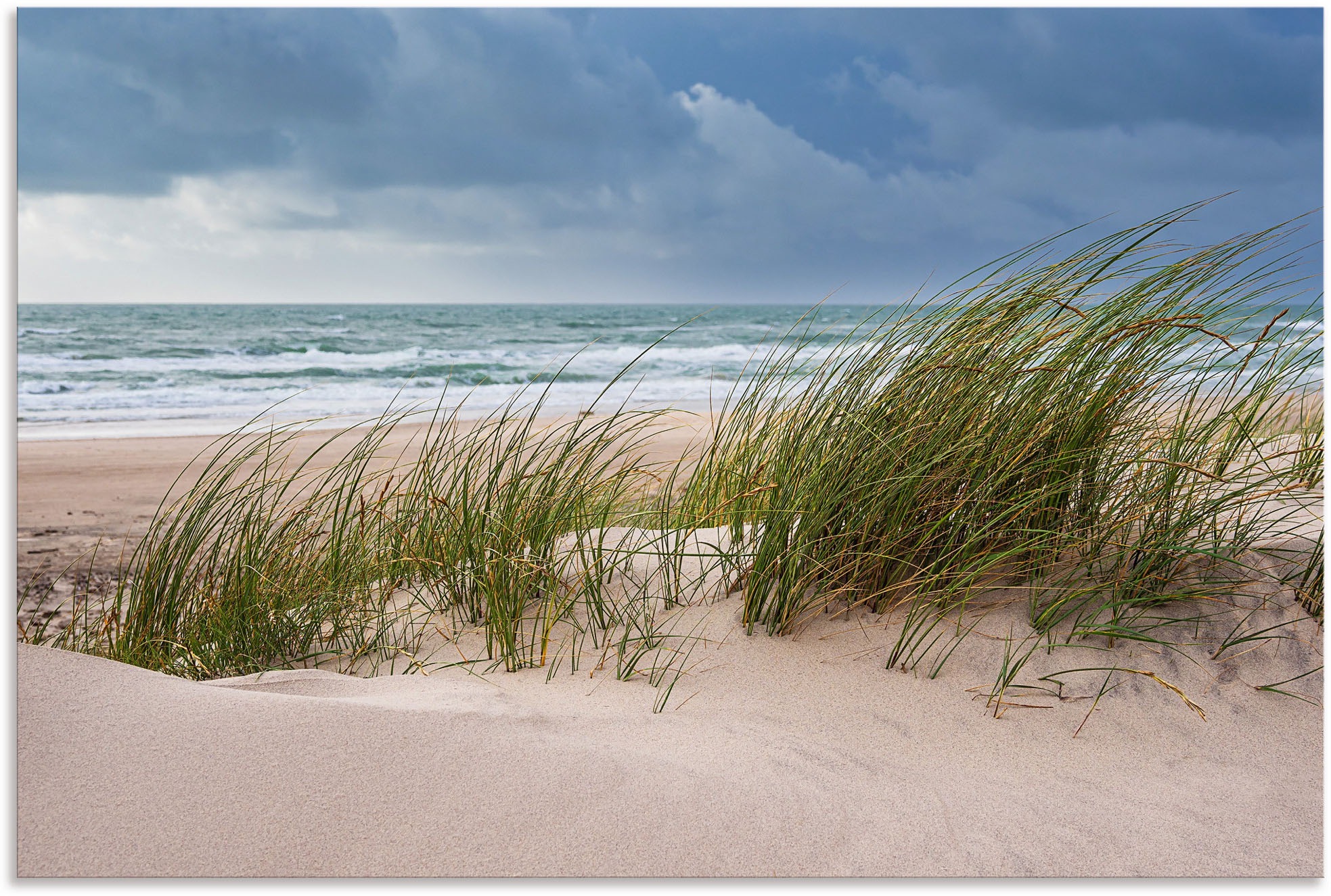 Artland Poster "Düne und Strand bei Hirtshals Dänemark I", Küstenbilder, (1 günstig online kaufen