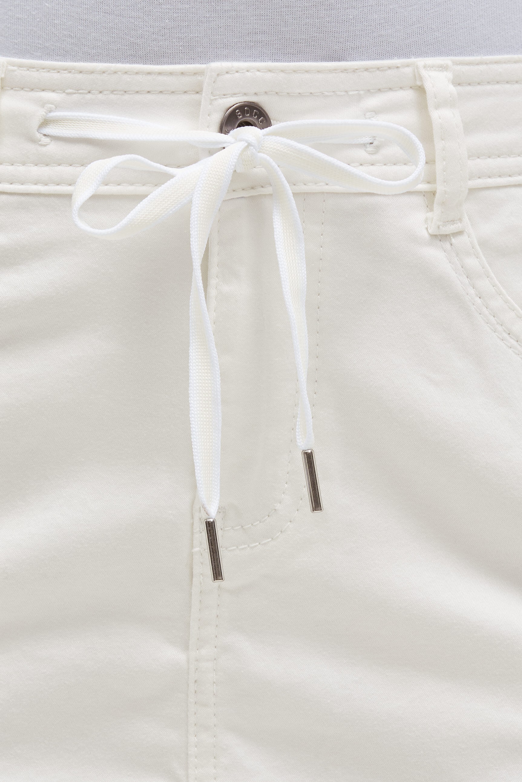 SOCCX Jeansrock mit Taschen