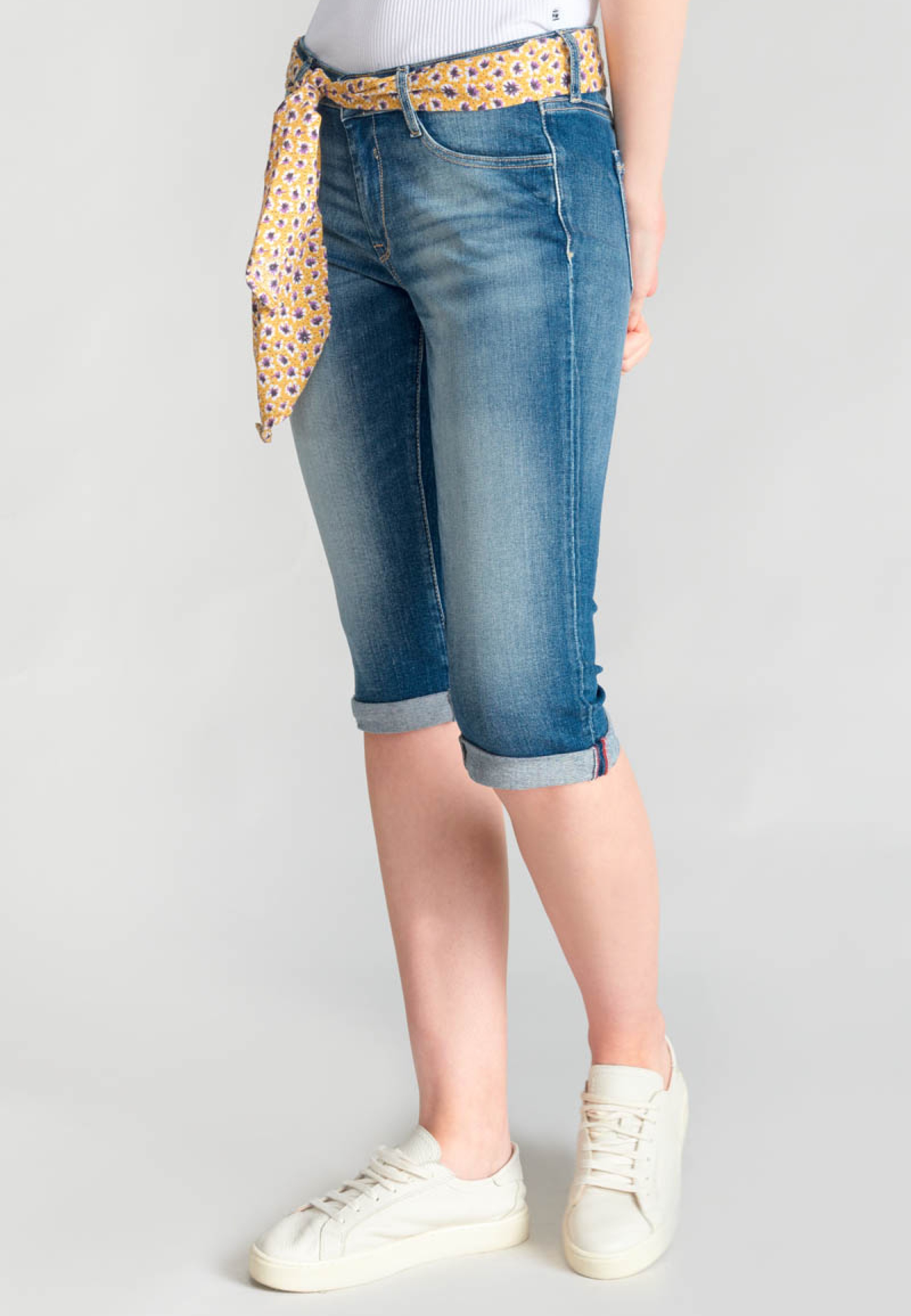 Le Temps Des Cerises Shorts »AROL«, Corsair cropped of jeans AROL