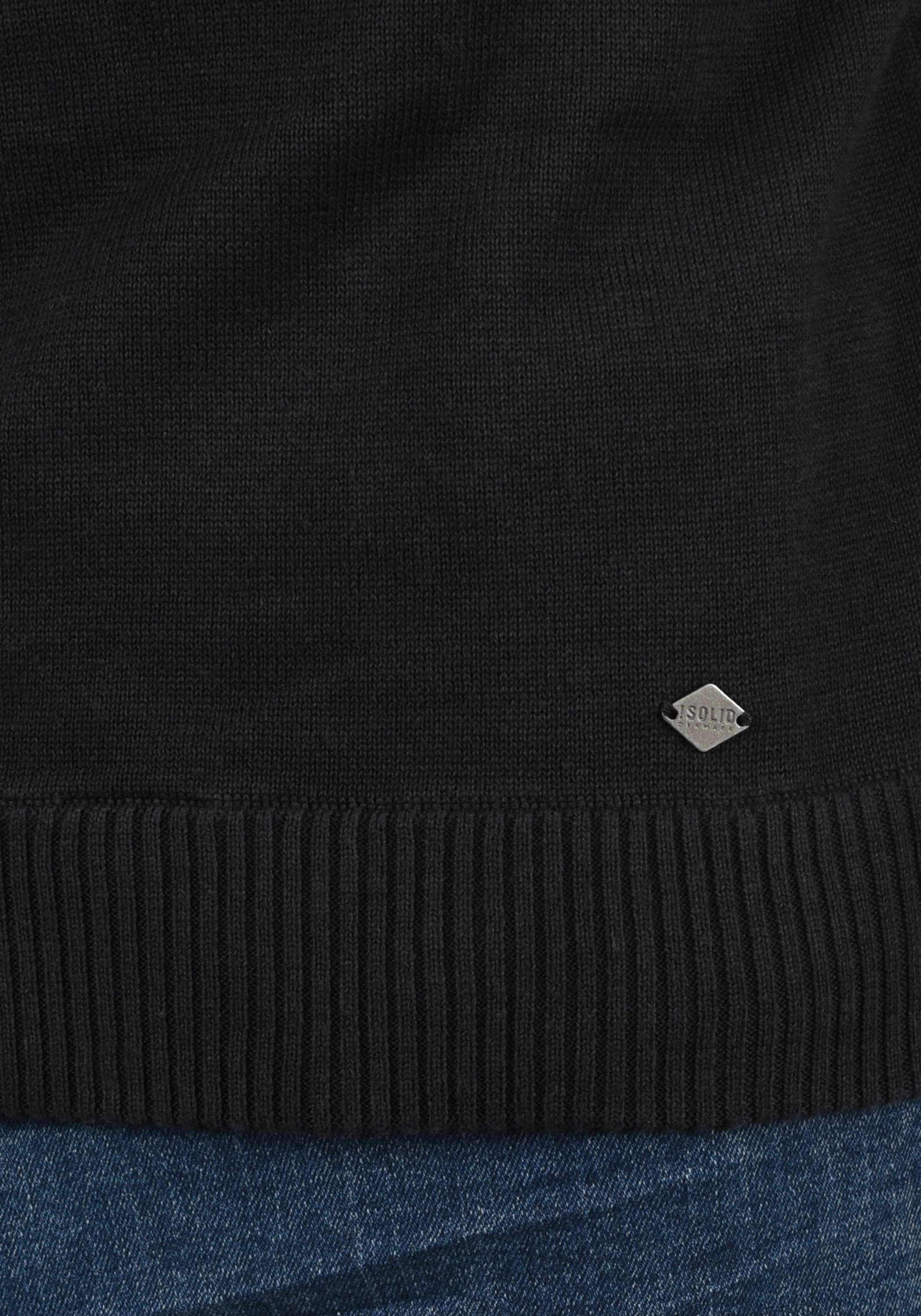 !Solid Strickfleece-Pullover »Strickpullover SDBarima«