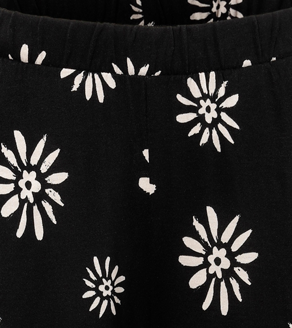 Aniston SELECTED Schlupfhose, mit trendigen Blütenprint allover - NEUE KOLLEKTION