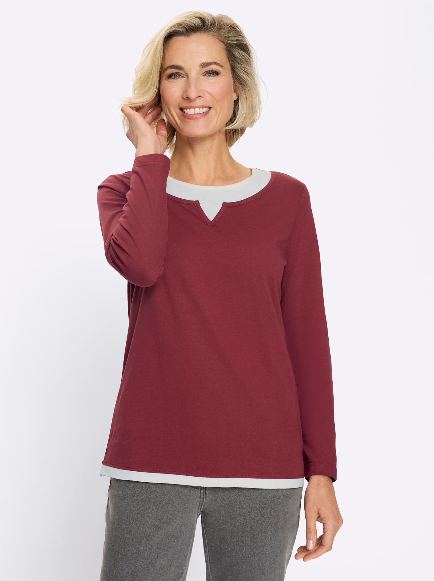 Classic Basics 2-in-1-Langarmshirt »Langarm-Shirt« 1