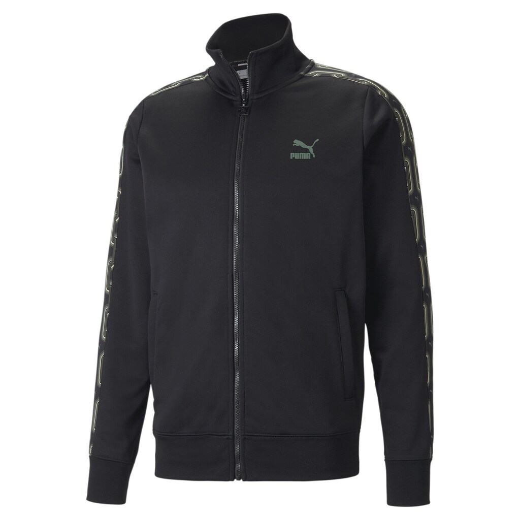 PUMA Strickfleecejacke »T7 70s Trainingsjacke für Herren«