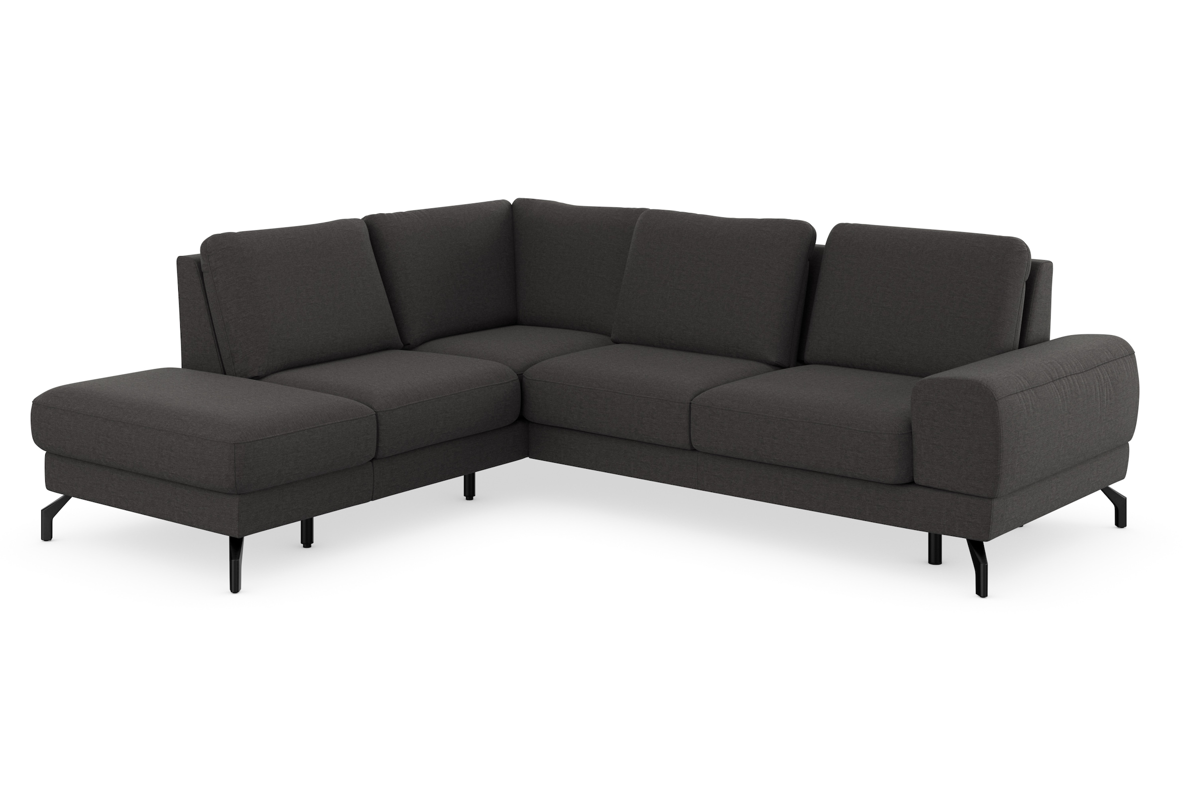 sit&more Ecksofa »Cinturo L-Form« inklusive Sitztiefenverstellung und Federkern, Sitzhöhe 45 cm
