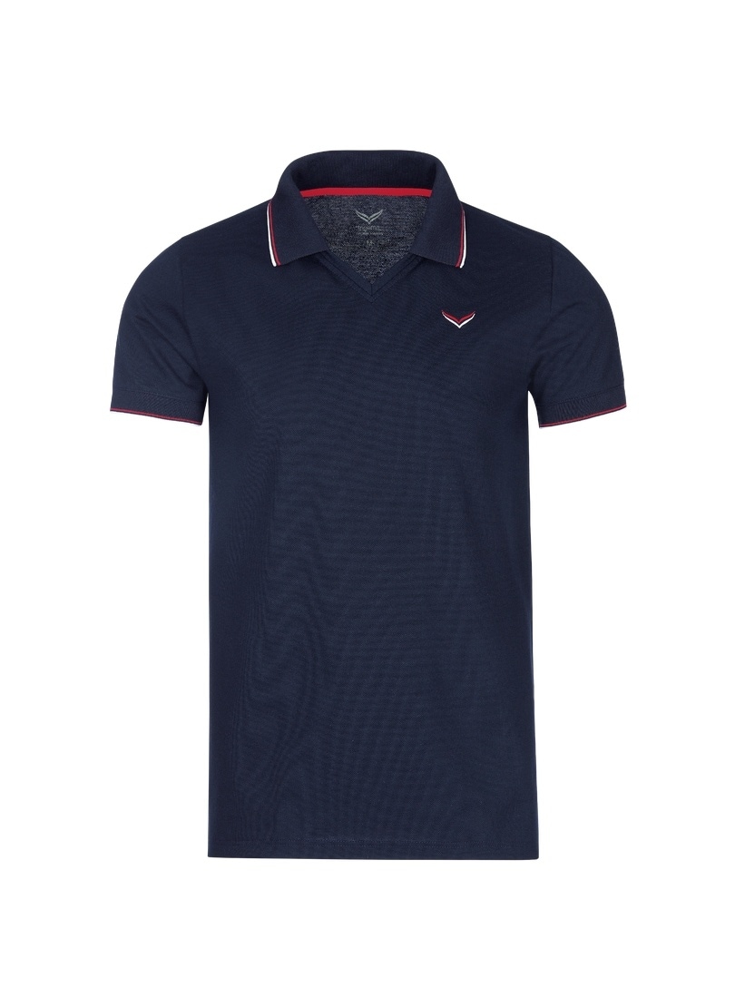 | ▷ Poloshirt V-Ausschnitt« Trigema Polo-Shirt für »TRIGEMA mit BAUR