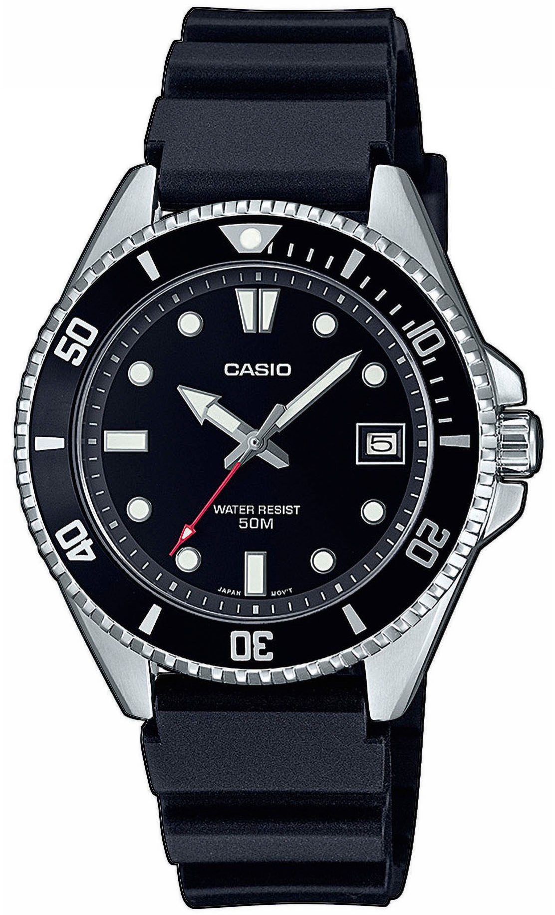 Casio Collection Quarzuhr »MDV-10-1A1VEF«, Quarzuhr, Armbanduhr, Damen, Herren, analog, Datum