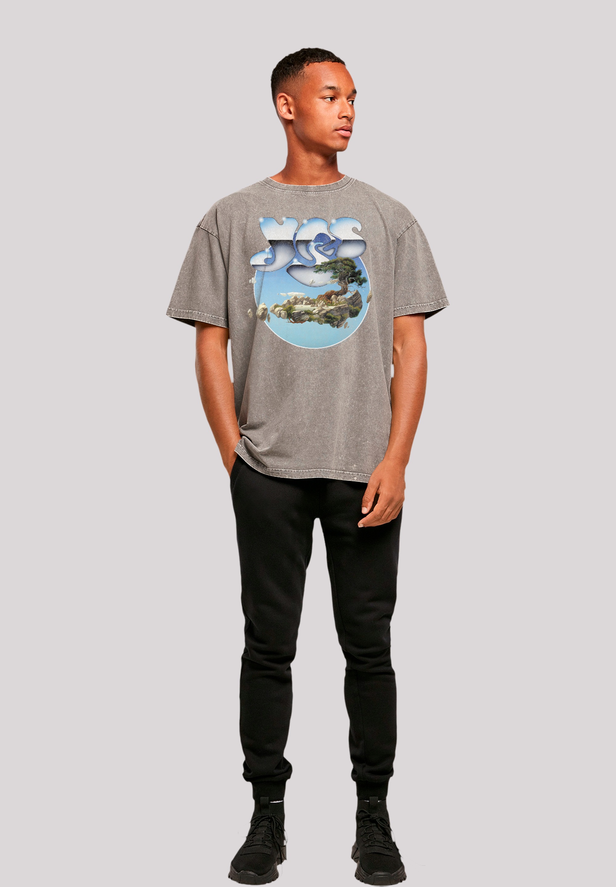 F4NT4STIC T-Shirt »YES Chrome Island«, Premium Qualität