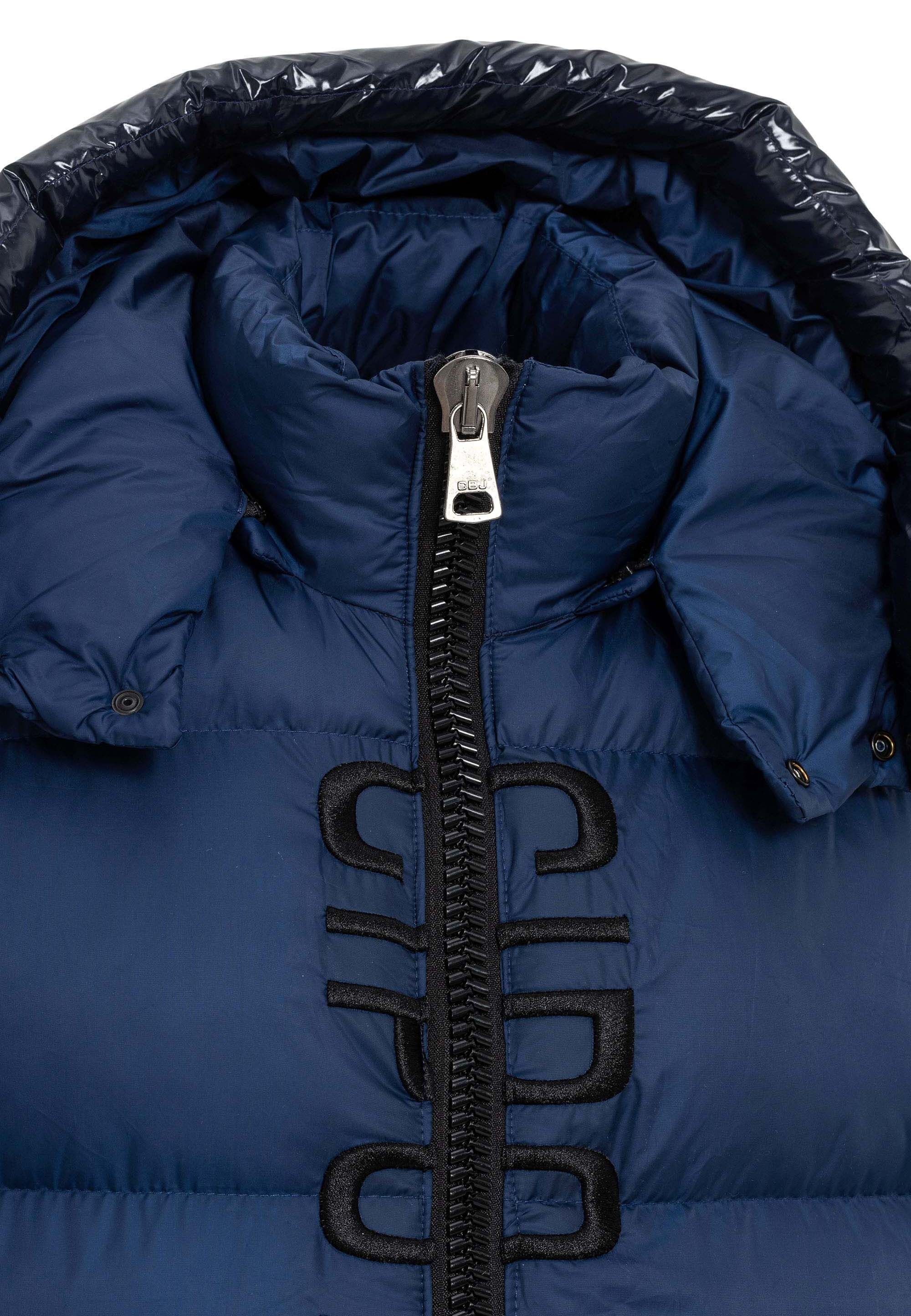 Cipo & Baxx Winterjacke »Winterjacke«, mit Kapuze, mit modischen Schriftzug