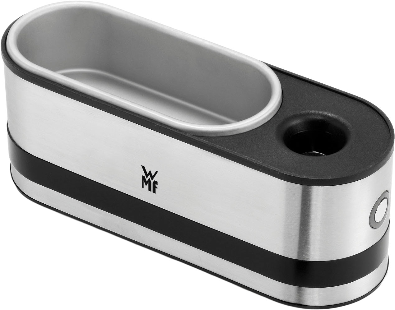 WMF Eierkocher »KÜCHENminis® 2-Eier-Kocher, integrierter Wasserdosierer und Eipick«, für 2 St. Eier, 250 W, hochwertiges Chromargan und langlebiges Tritan, Grifffläche