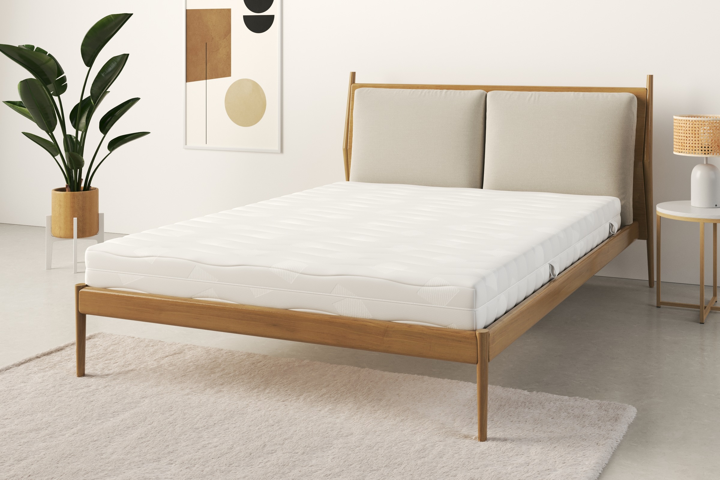 Älgdröm Komfortschaummatratze "Essentials, 7-Zonen Matratze 90x200, 140x200 günstig online kaufen