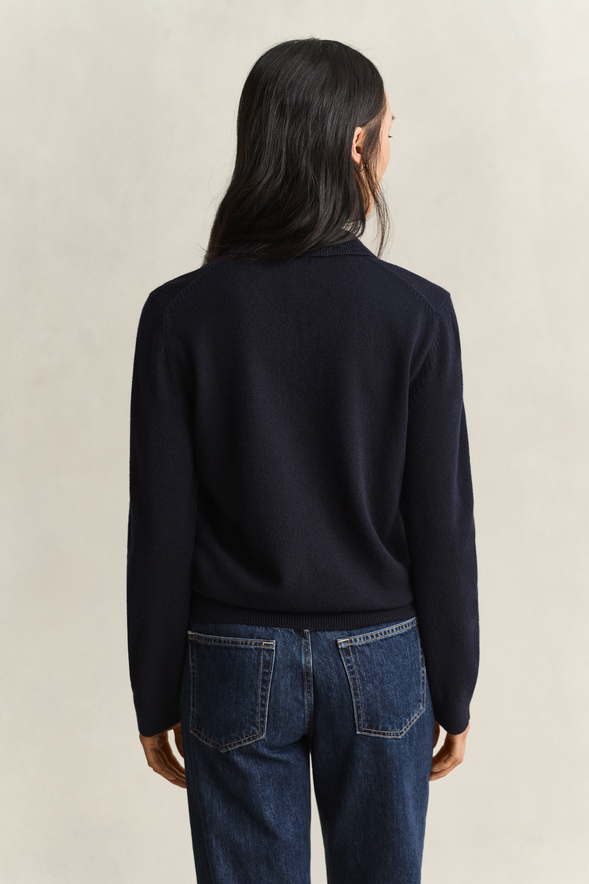 Gant Polokragenpullover »SUPERFINE LAMBSWOOL« aus reiner Wolle