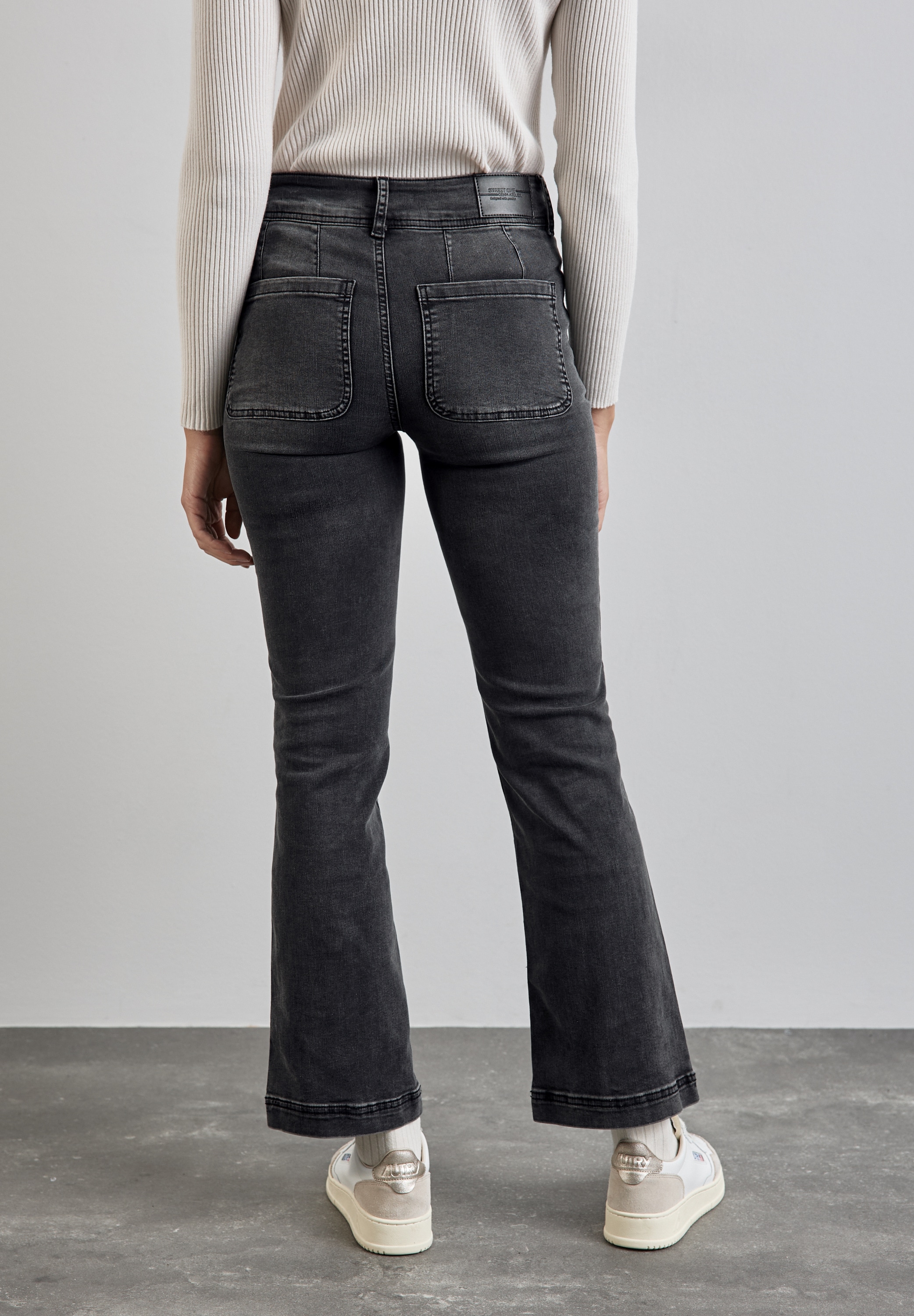 Gerade Jeans, 4-Pocket Style