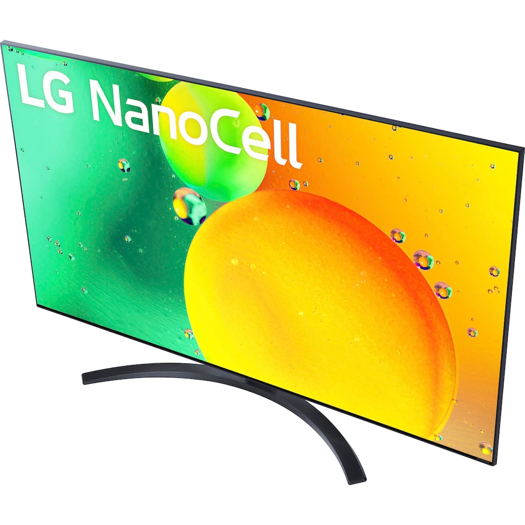 LG LED-Fernseher »55NANO769QA«, 139 cm/55 Zoll, 4K Ultra HD, Smart-TV, α5 Gen5 4K AI-Prozessor, Direct LED, HDMI 2.0, Sprachassistenten