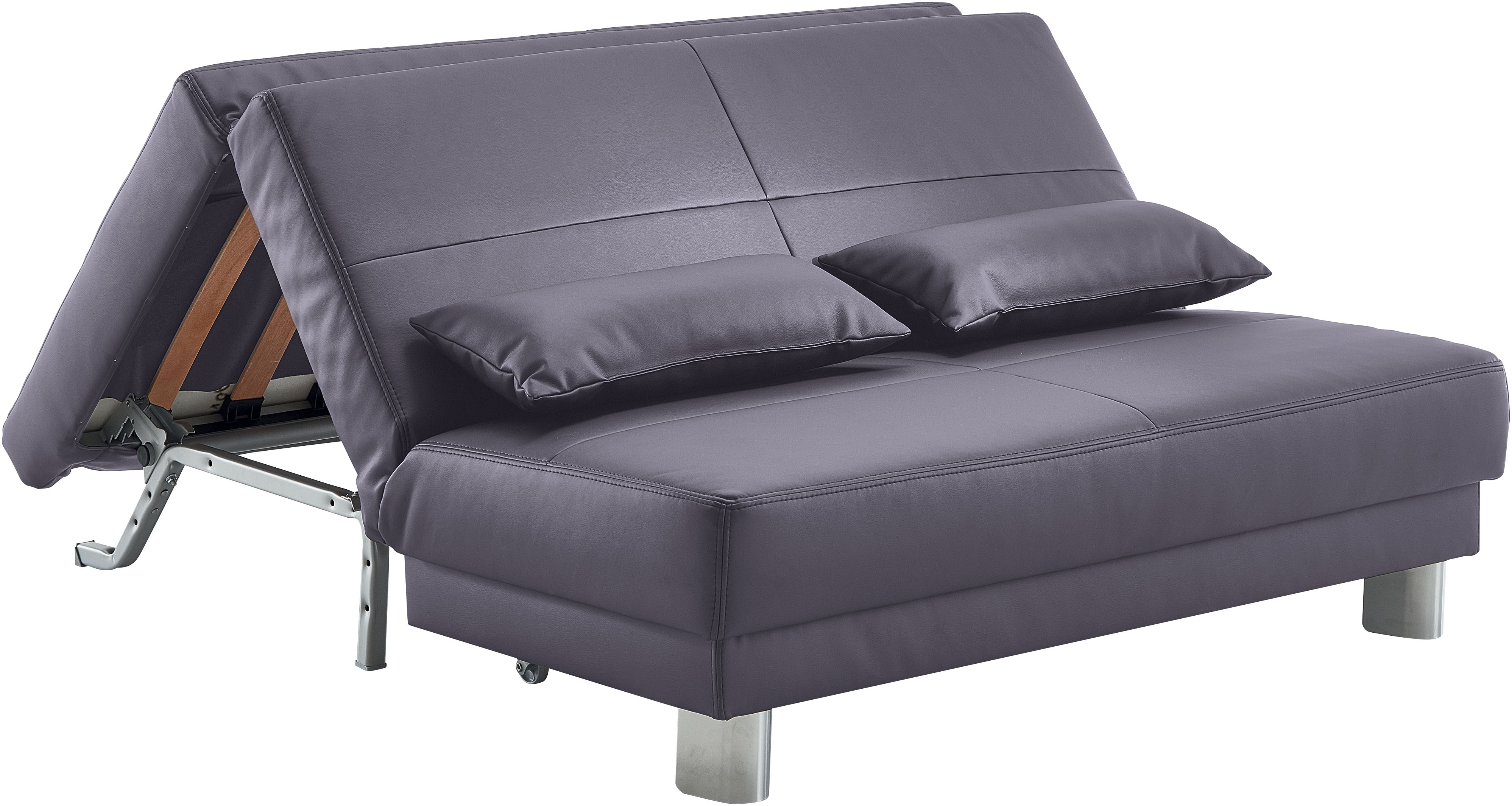 Thumbnail - Home affaire Schlafsofa "Gina" mit einem Handgriff vom Sofa zum Bett