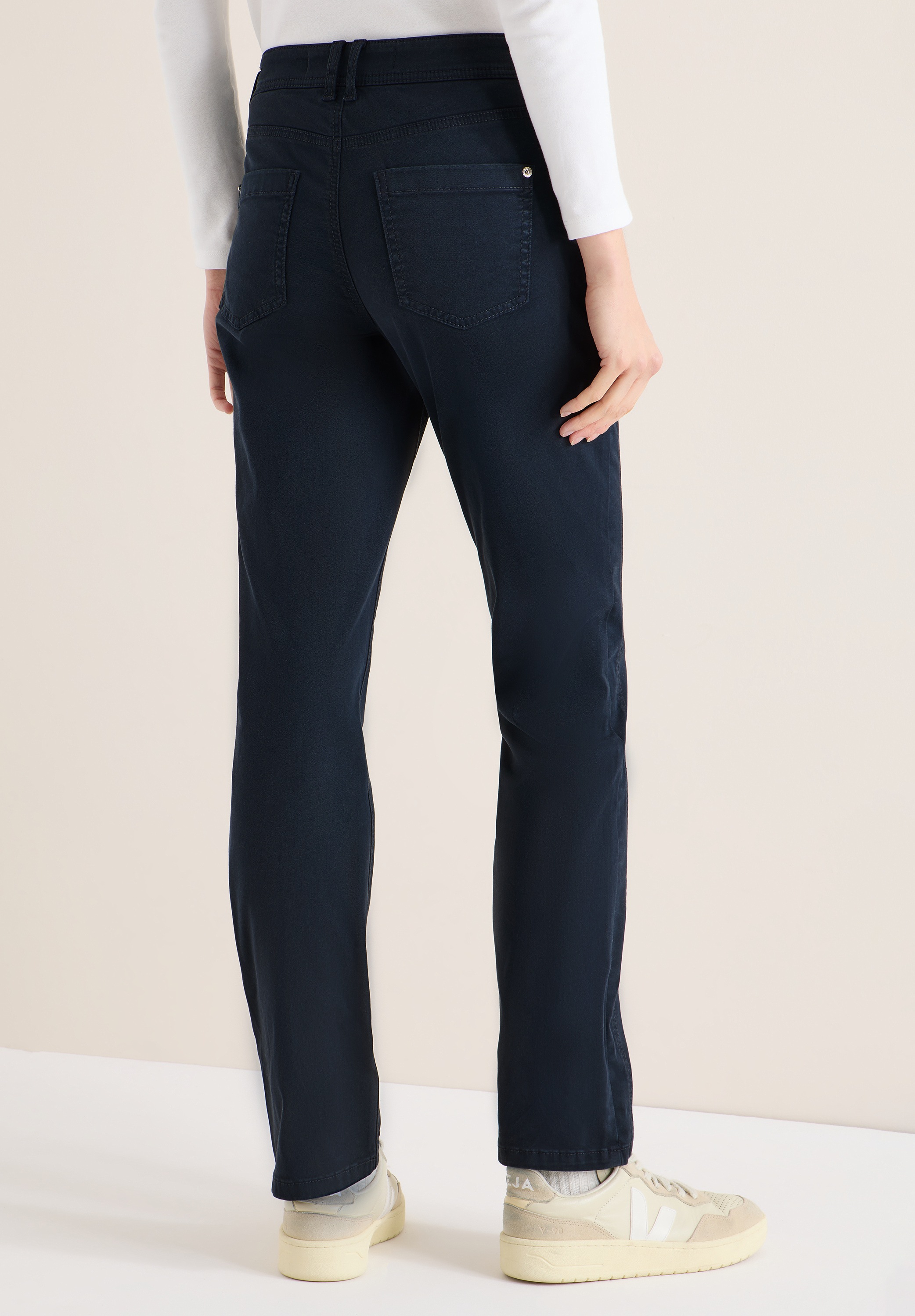 Cecil Stoffhose High Waist günstig online kaufen