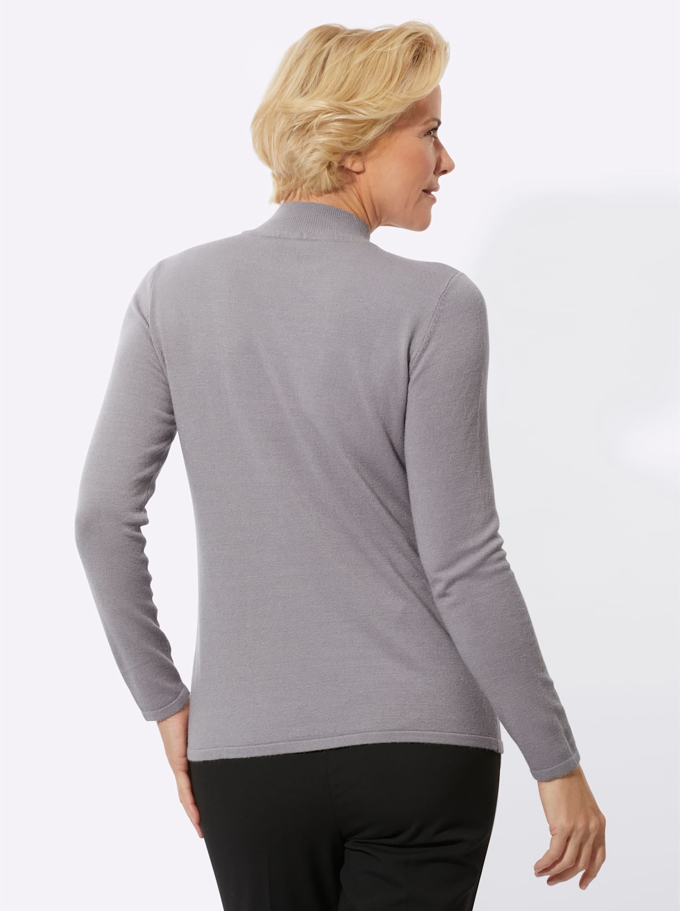 Classic Strickpullover »Stehkragen-Pullover«