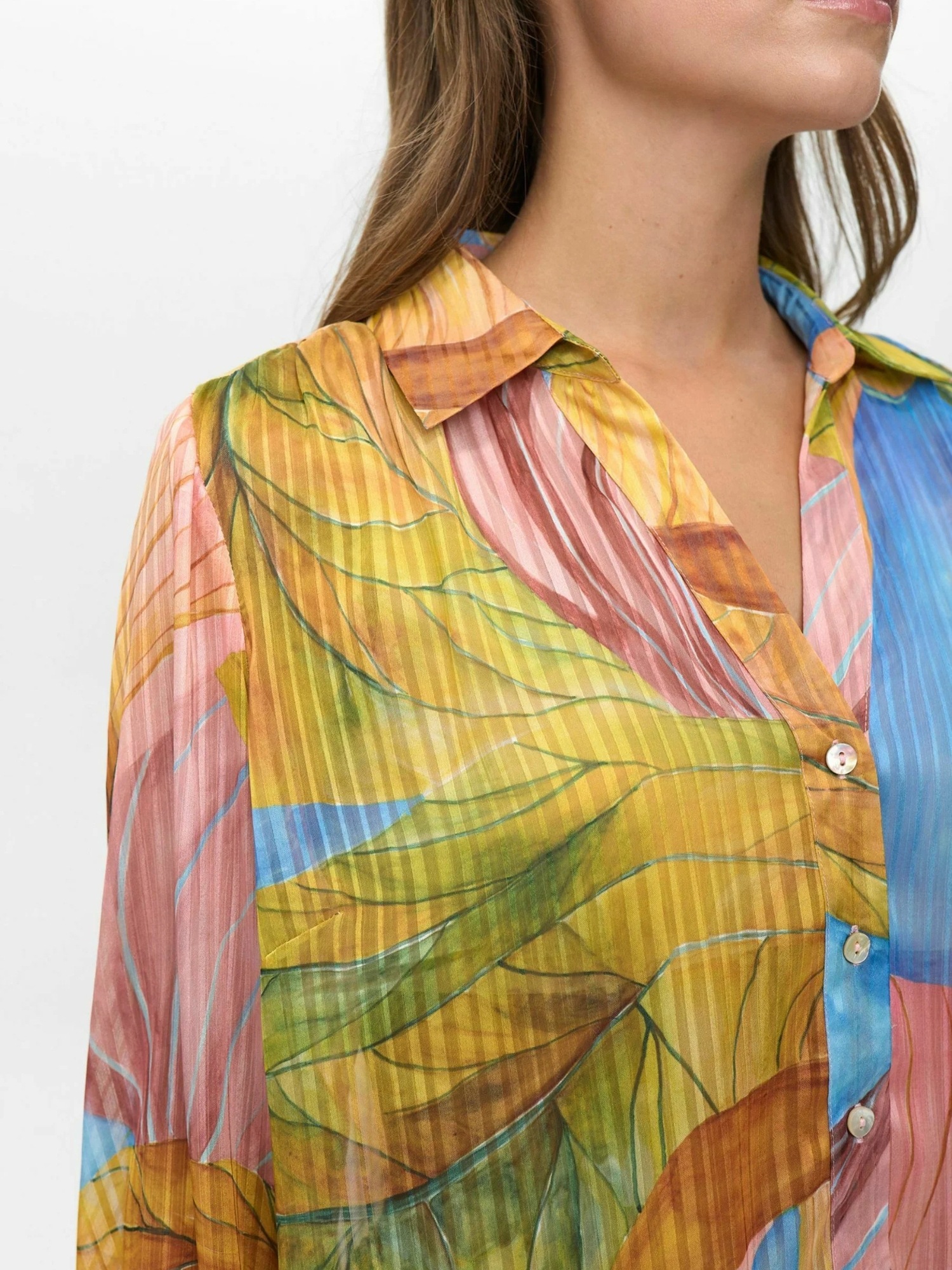 nümph Langarmhemd »Nümph Shirt NUKAYA«