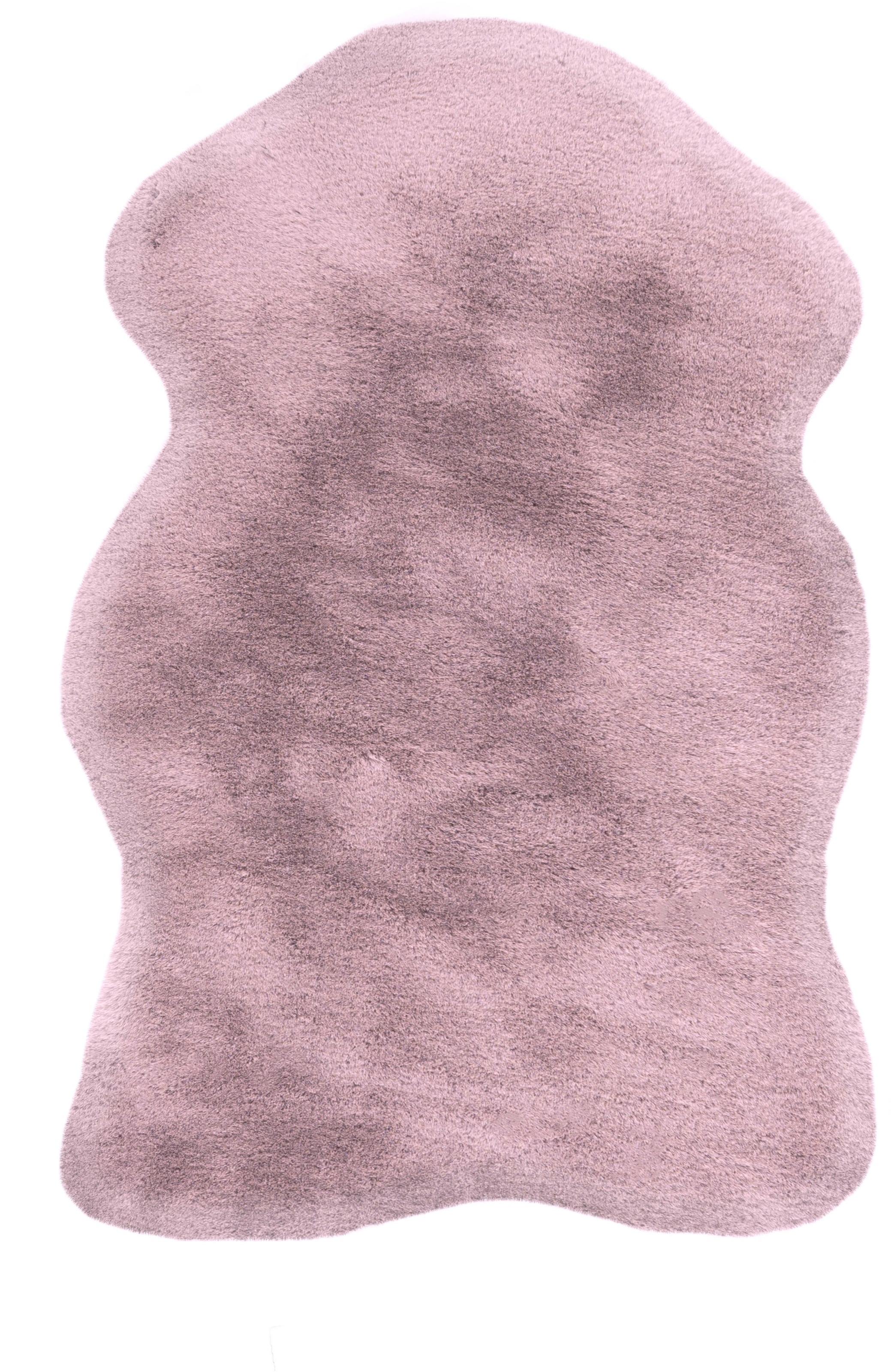 Padiro Fellteppich "Rabbit Light Sheepskin 825" fellförmig 23 mm Höhe weich günstig online kaufen