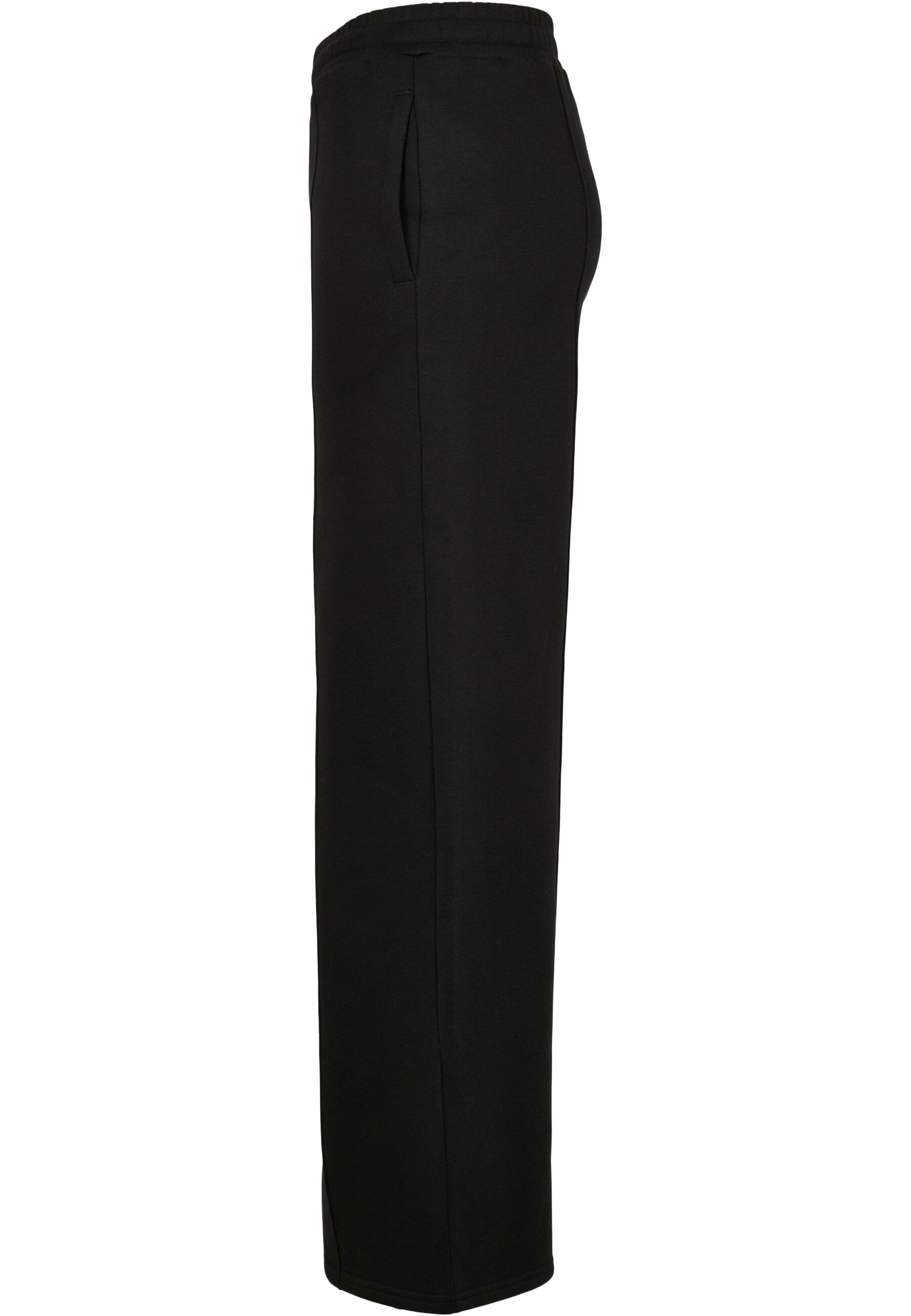 URBAN CLASSICS Stoffhose »Urban Classics Damen Ladies Straight Pin Tuck Sweat Pants«, (1 tlg.)