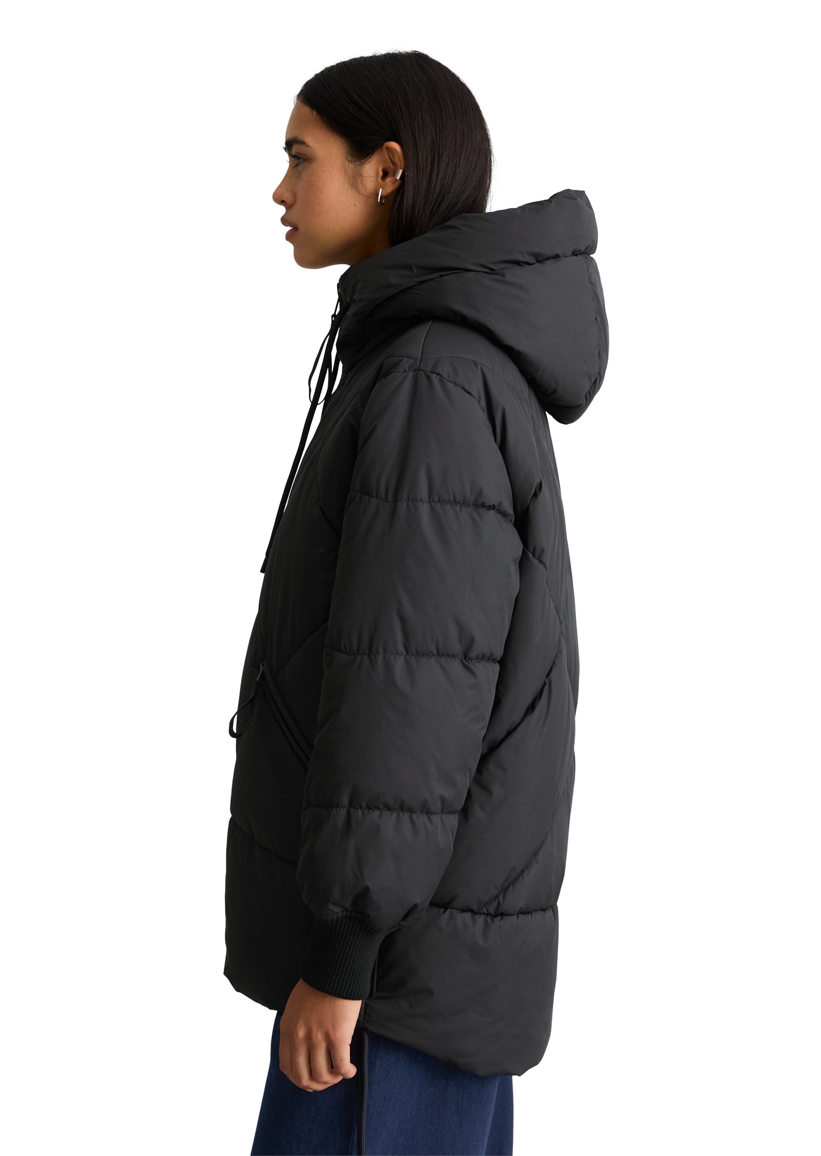 Marc O'Polo DENIM Steppmantel »aus recyceltem Polyester«