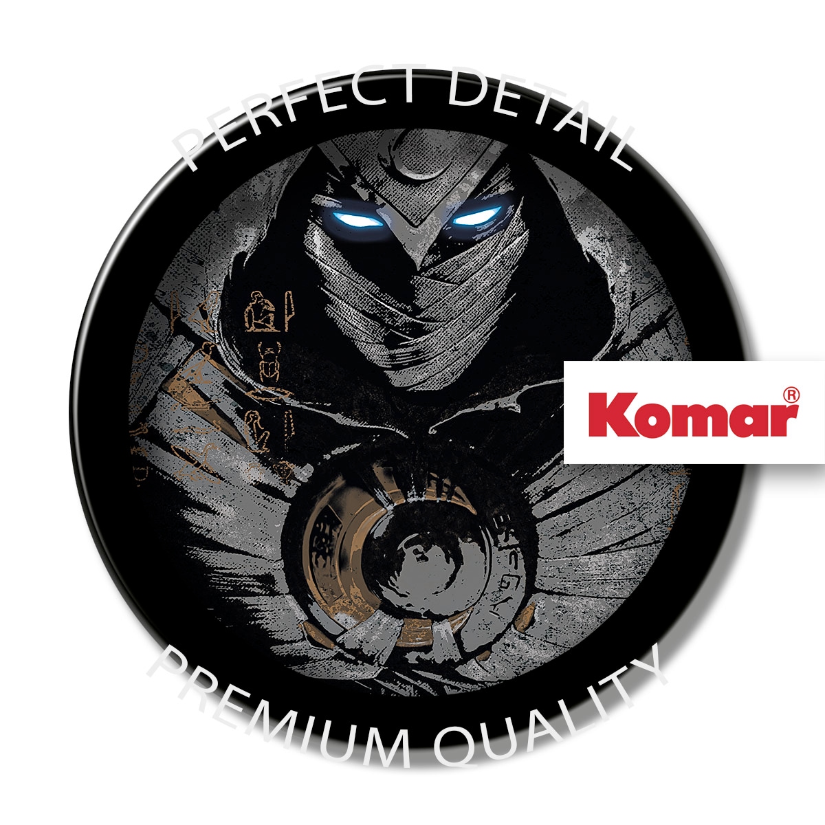 Komar Wandbild »Moon Knight Darkness Ahead«, Disney, (Set, 1 St.), 50 x 70 cm (Breite x Höhe) - Kinderzimmer, Dekoration