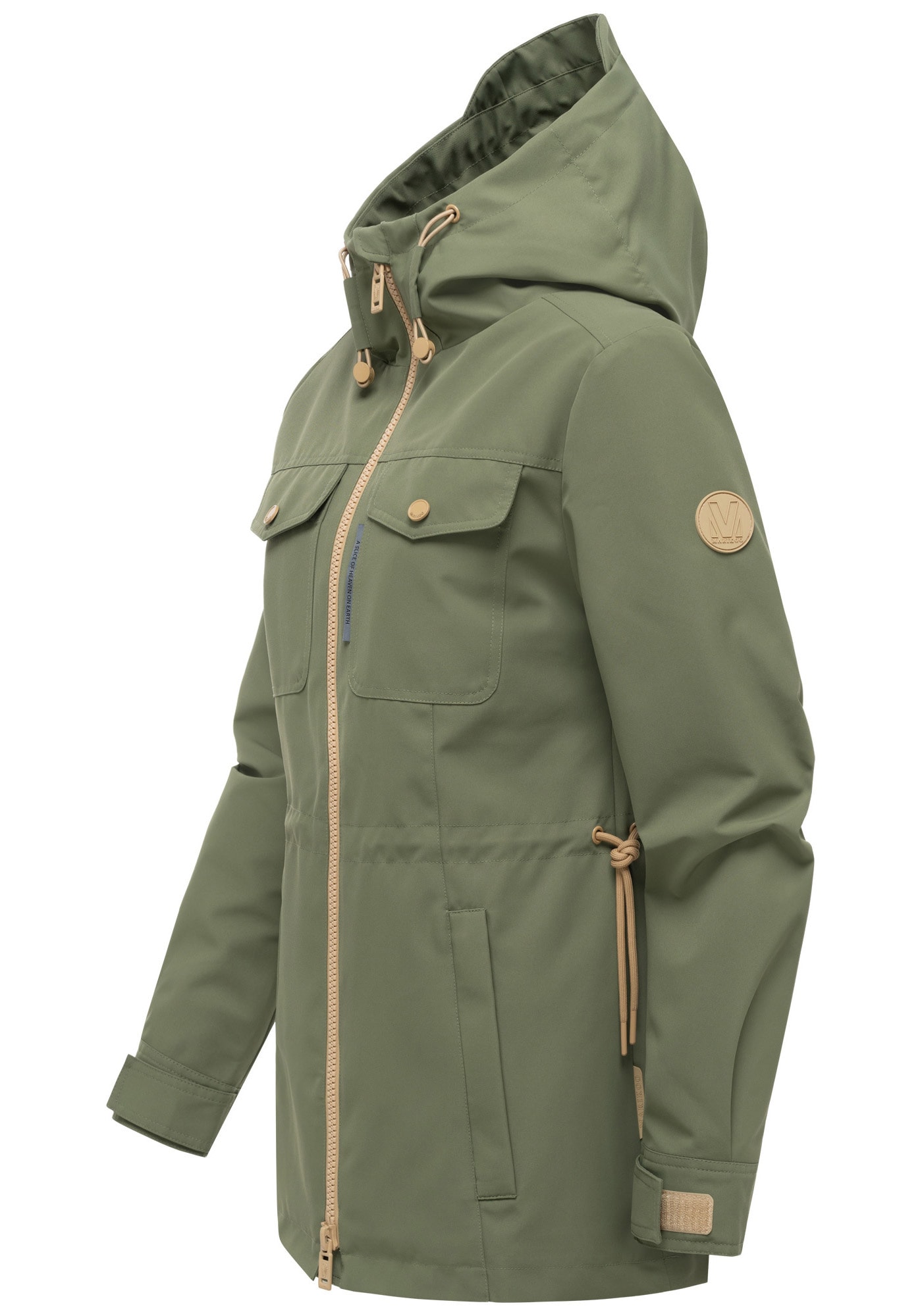 Marikoo Outdoorjacke »Sohaa« mit kontrastfarbenen Details