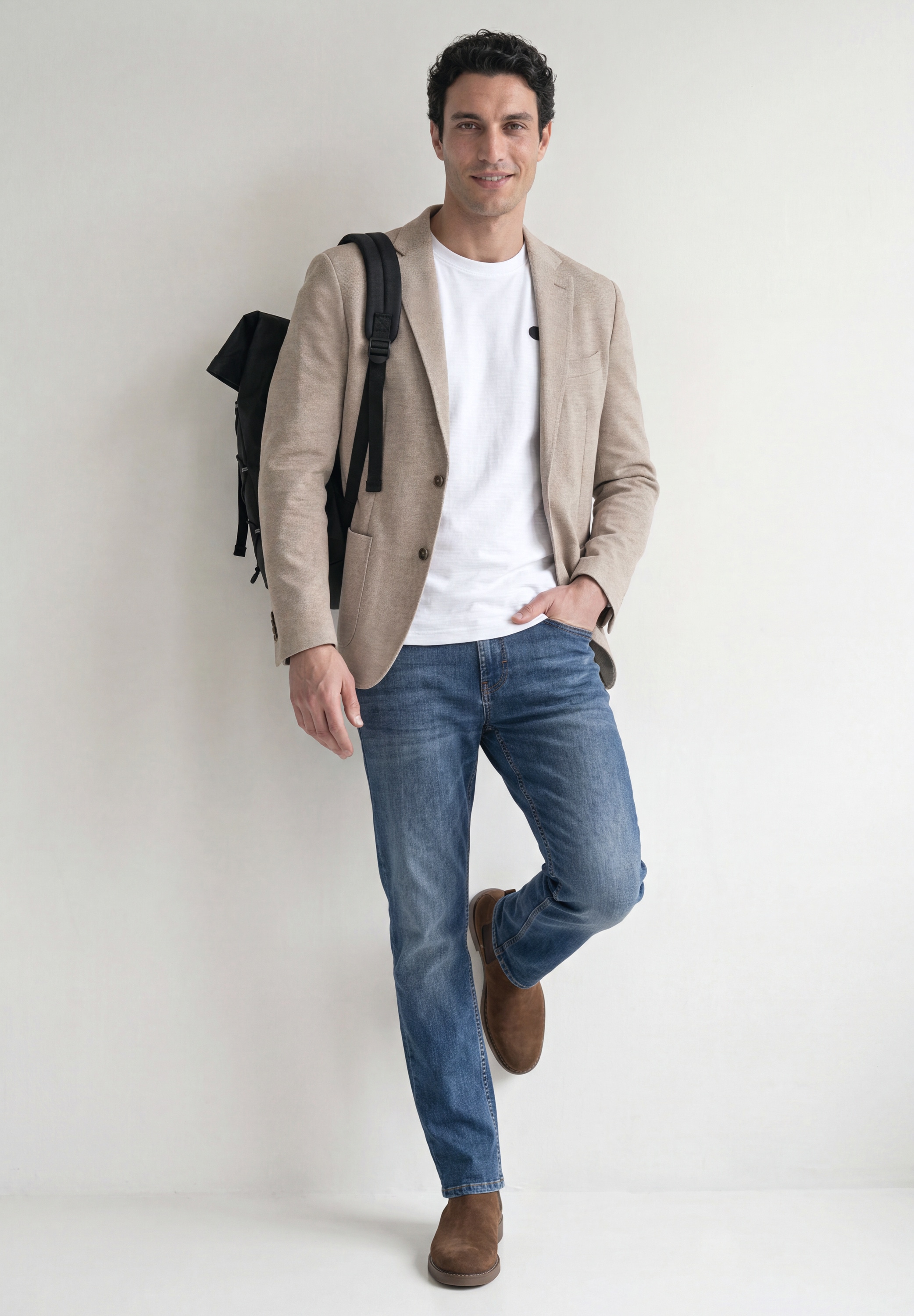 STREET ONE MEN Sakko mit aufgenähten Taschen