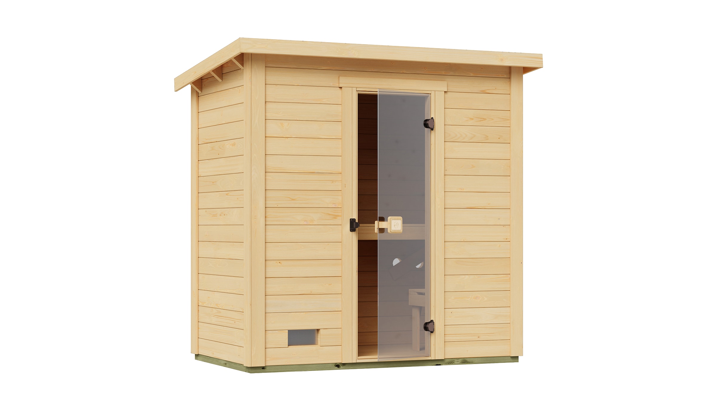 weka Saunahaus »Kaapi 1« Blockbohlen aus Fichtenholz