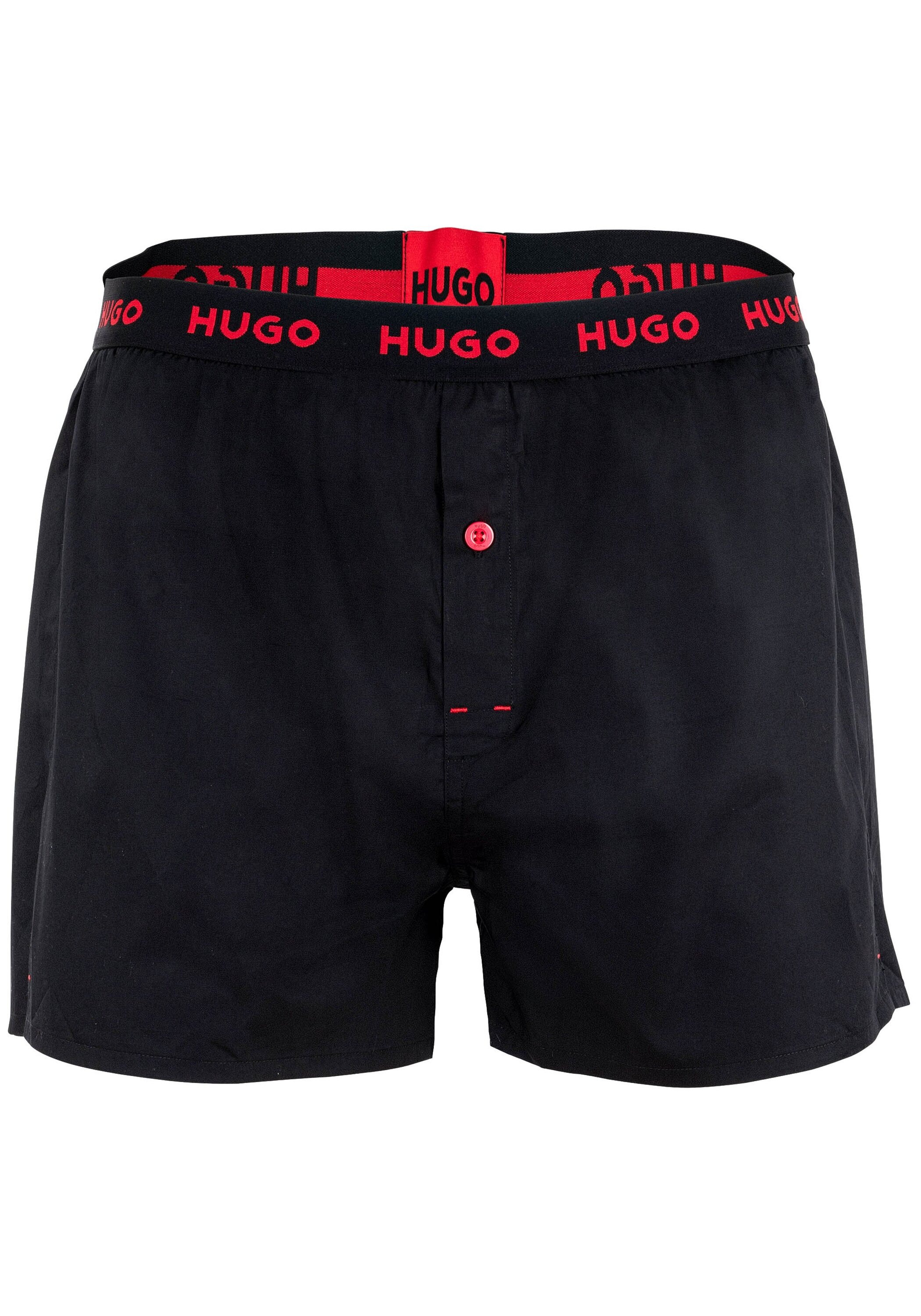 HUGO Boxershorts "Web-Boxershorts Woven Boxer Triplet 3er Pack" günstig online kaufen