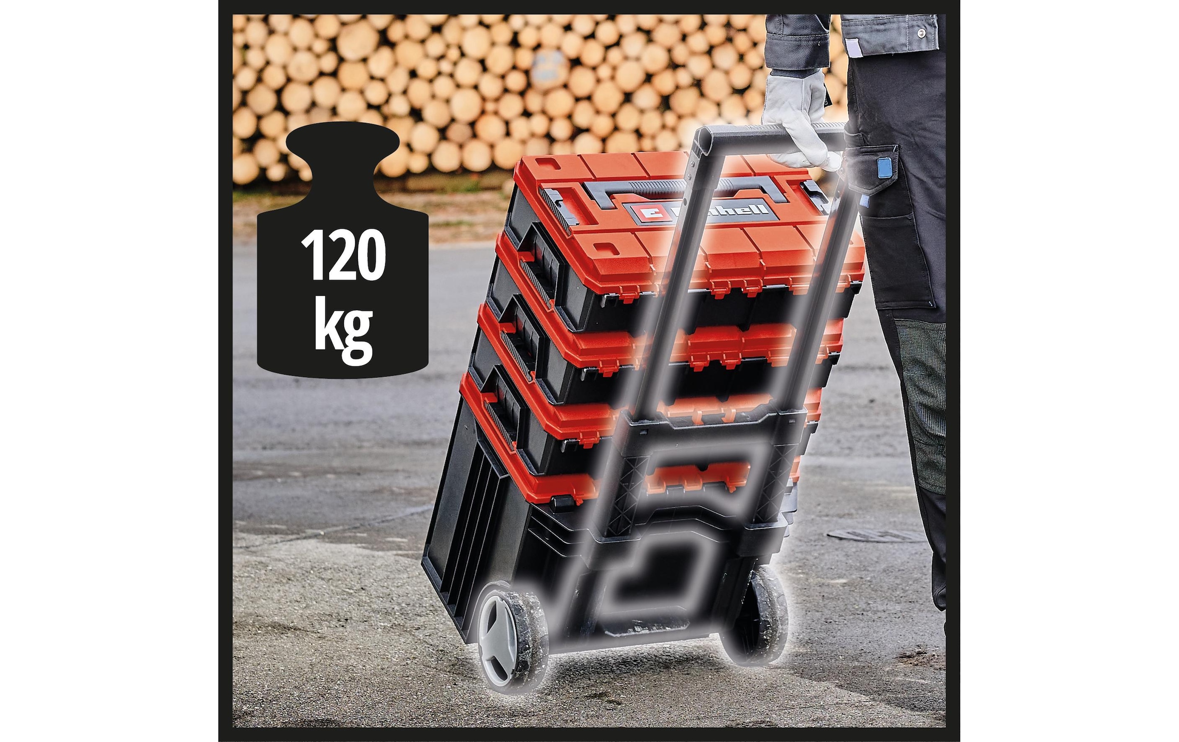Einhell Werkzeugkoffer »E-Case Tower«
