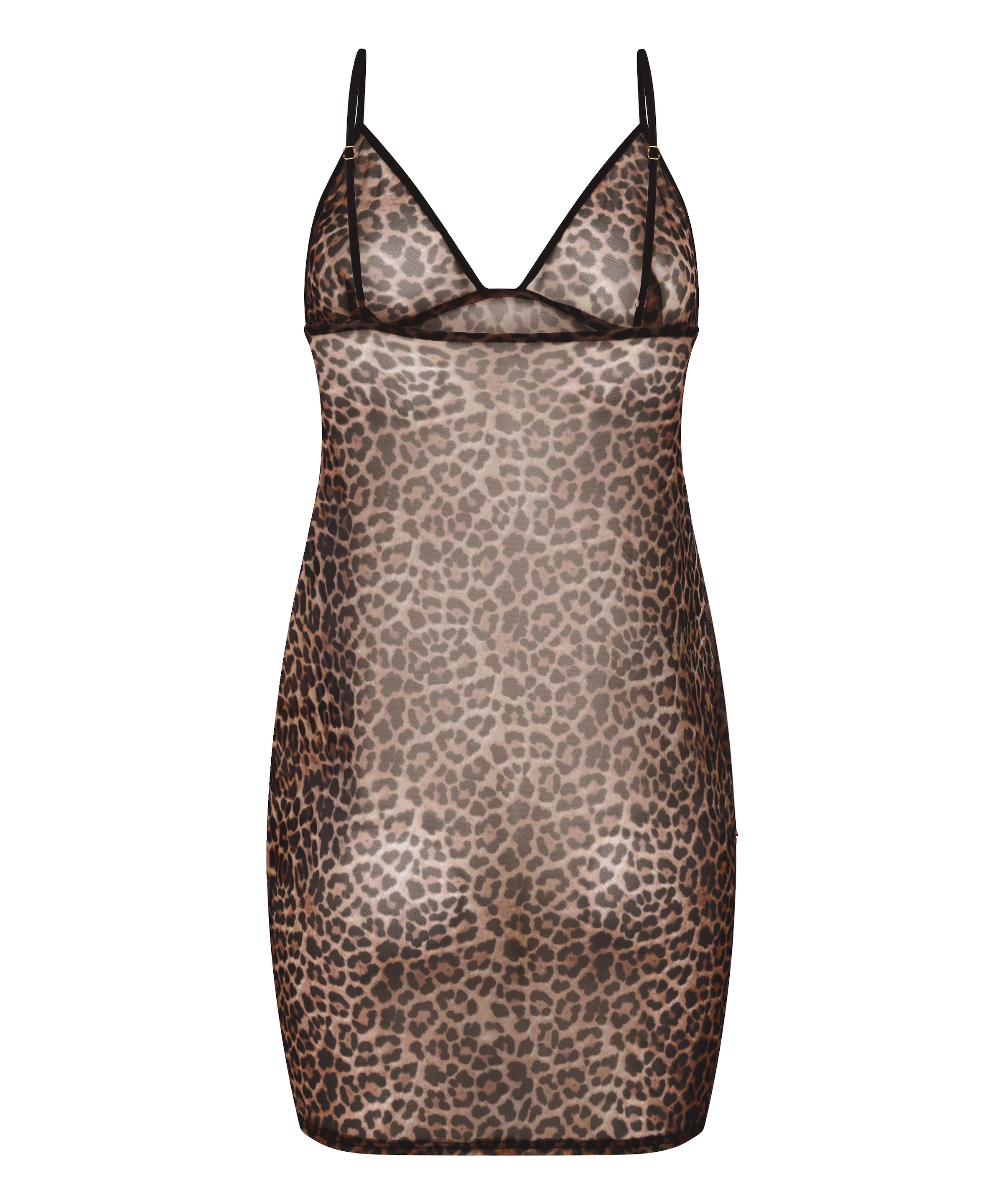 Hunkemöller Pyjama »Leopard Mesh-Slipdress«