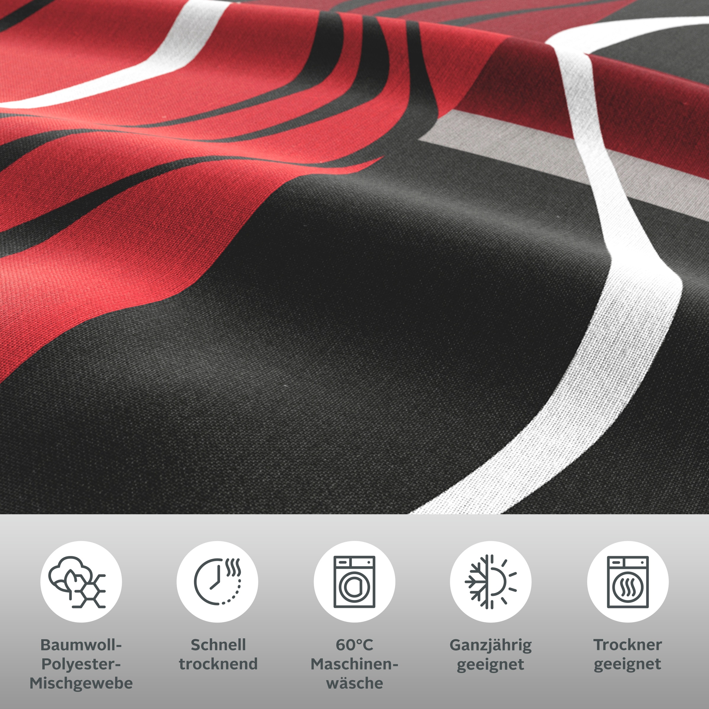 Thumbnail - my home Bettwäsche "Kelian" 3 Stk. tlg. in verschiedenen Qualitäten, gemusterte Bettwäsche